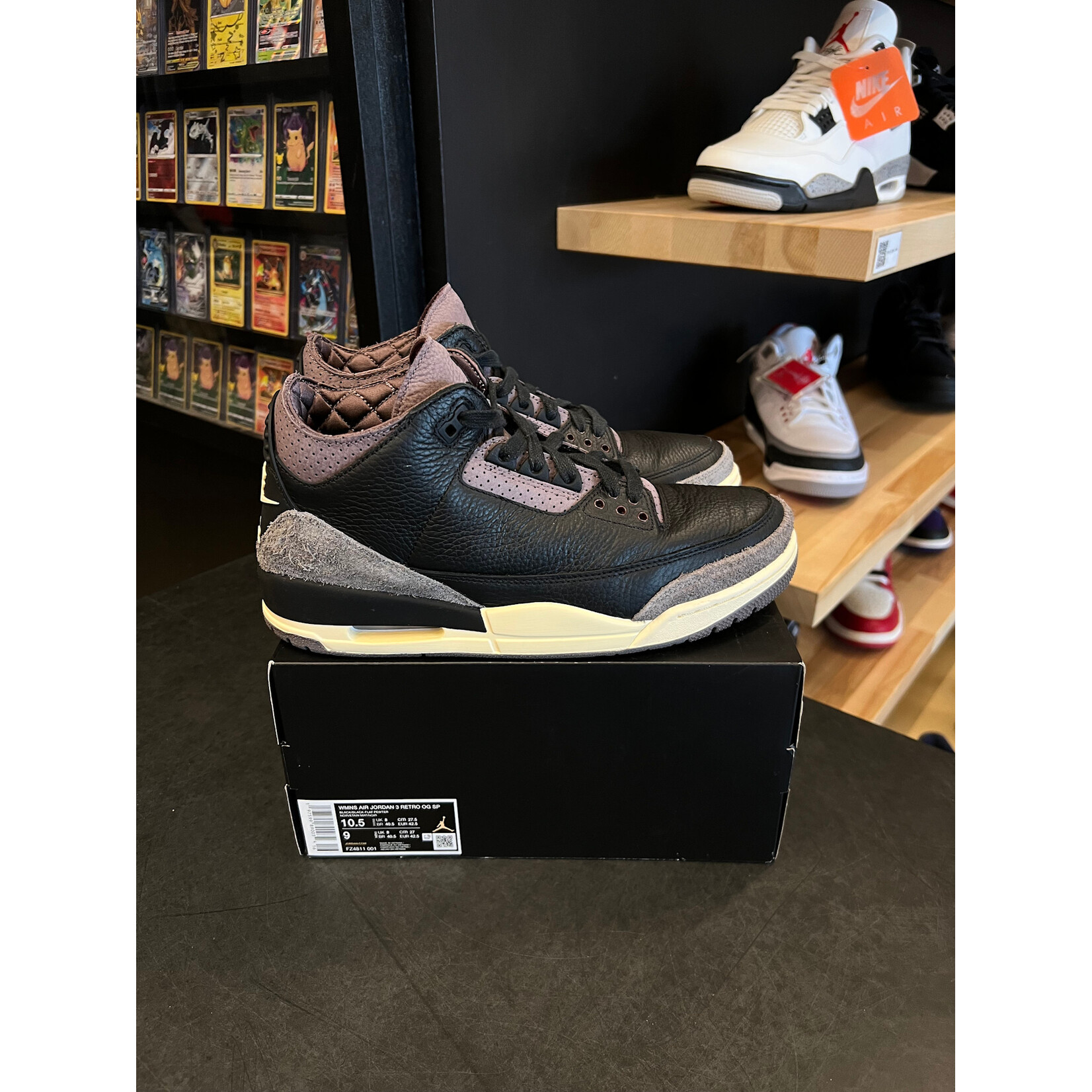 Jordan Jordan 3 Retro OG SP A Ma Maniére While You Were Sleeping (Women's) Size 10.5W, PREOWNED