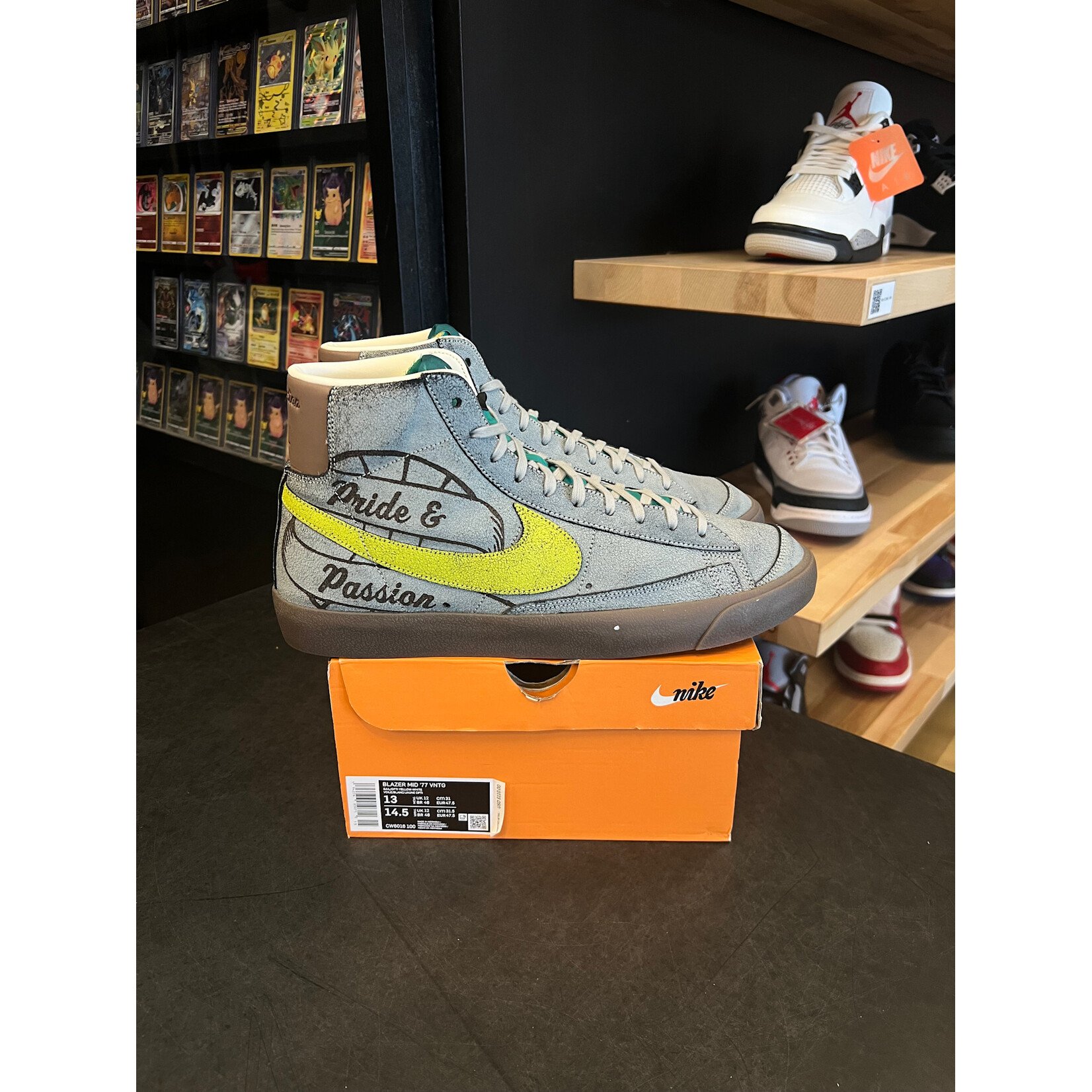 Nike Nike Blazer Mid 77 Pregame Pack Motivation Ben Simmons Size 13, PREOWNED