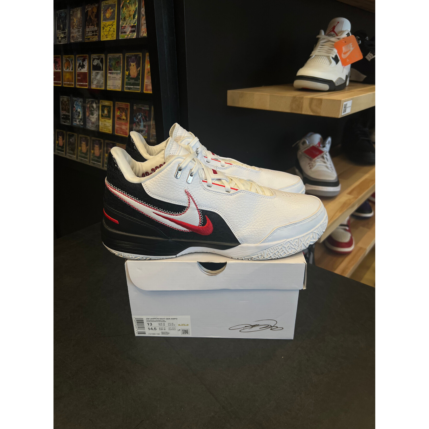 Nike Nike Zoom LeBron NXXT Gen AMPD First Game Size 13, PREOWNED