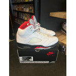 Jordan Jordan 5 Retro Fire Red Silver Tongue (2020) Size 10.5, PREOWNED