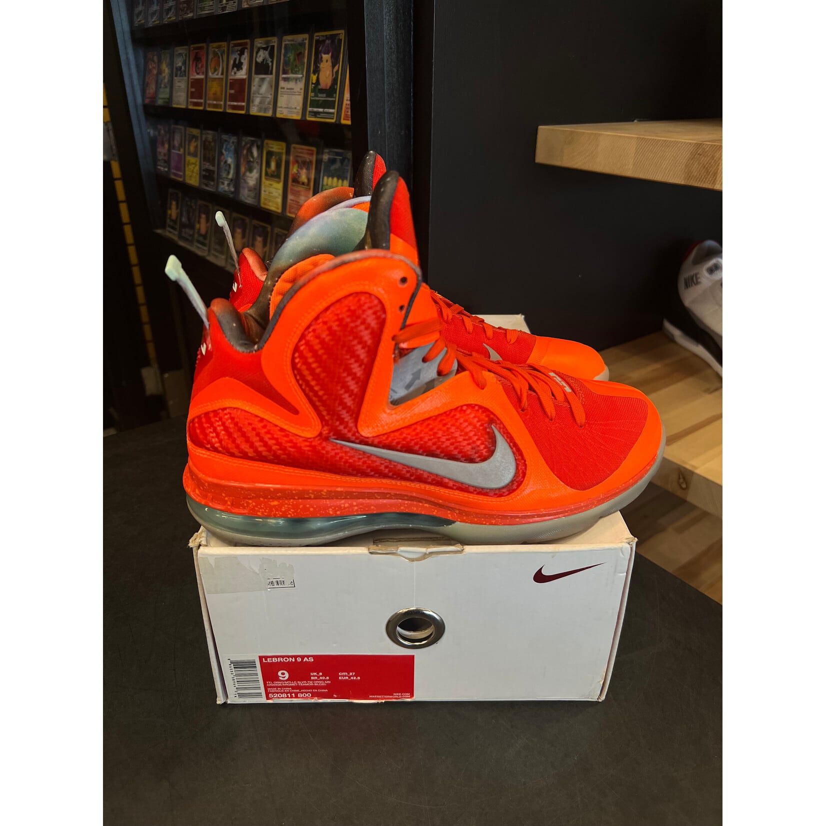 Nike Nike LeBron 9 Big Bang AS (2012) Size 9, PREOWNED