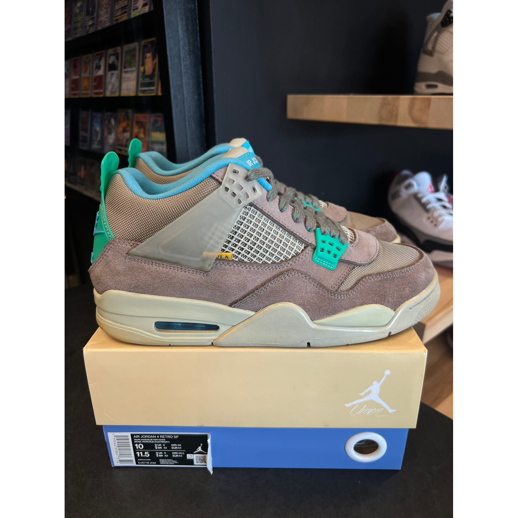 Jordan Jordan 4 Retro SP 30th Anniversary Union Taupe Haze Size 10, PREOWNED