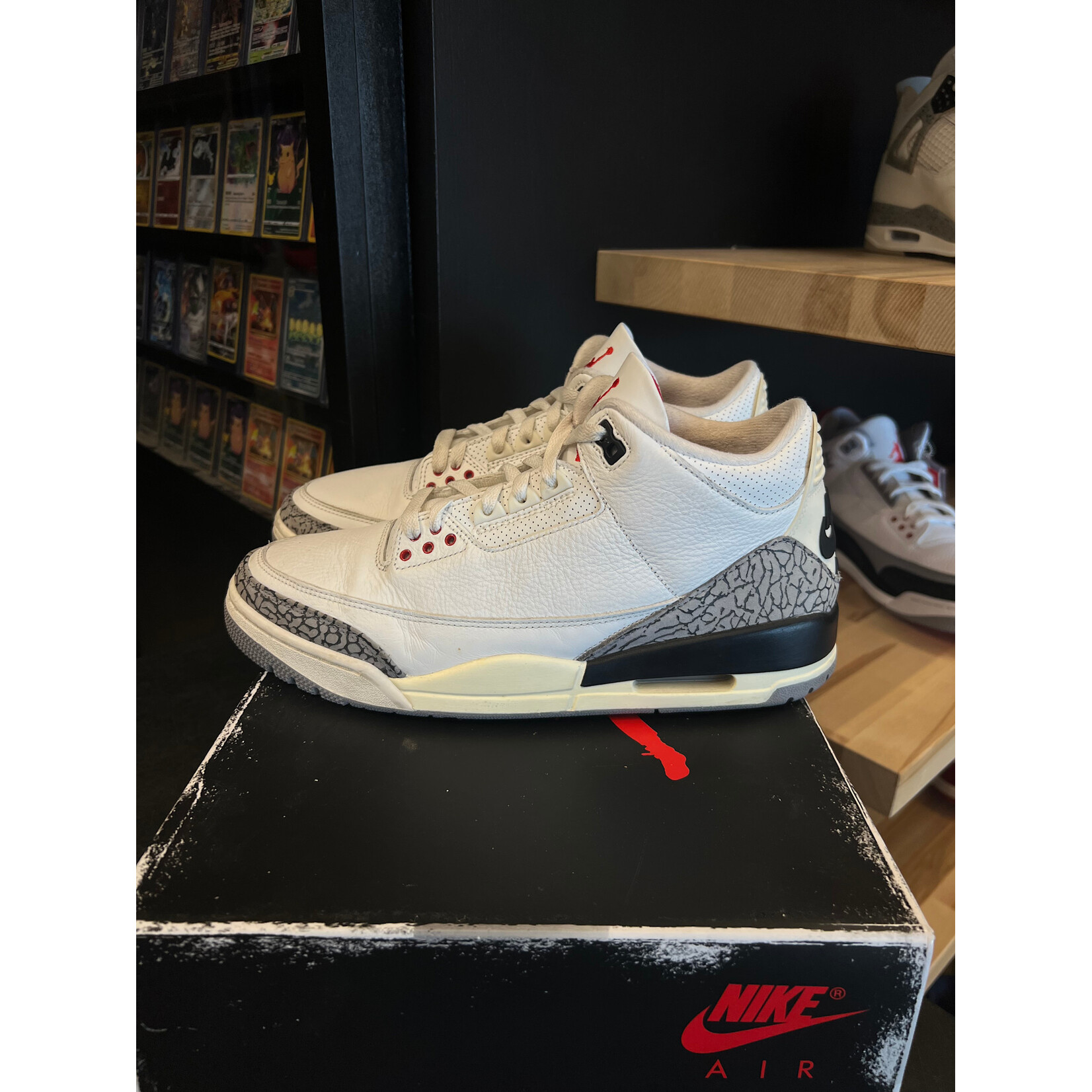 Jordan Jordan 3 Retro White Cement Reimagined Size 11, PREOWNED