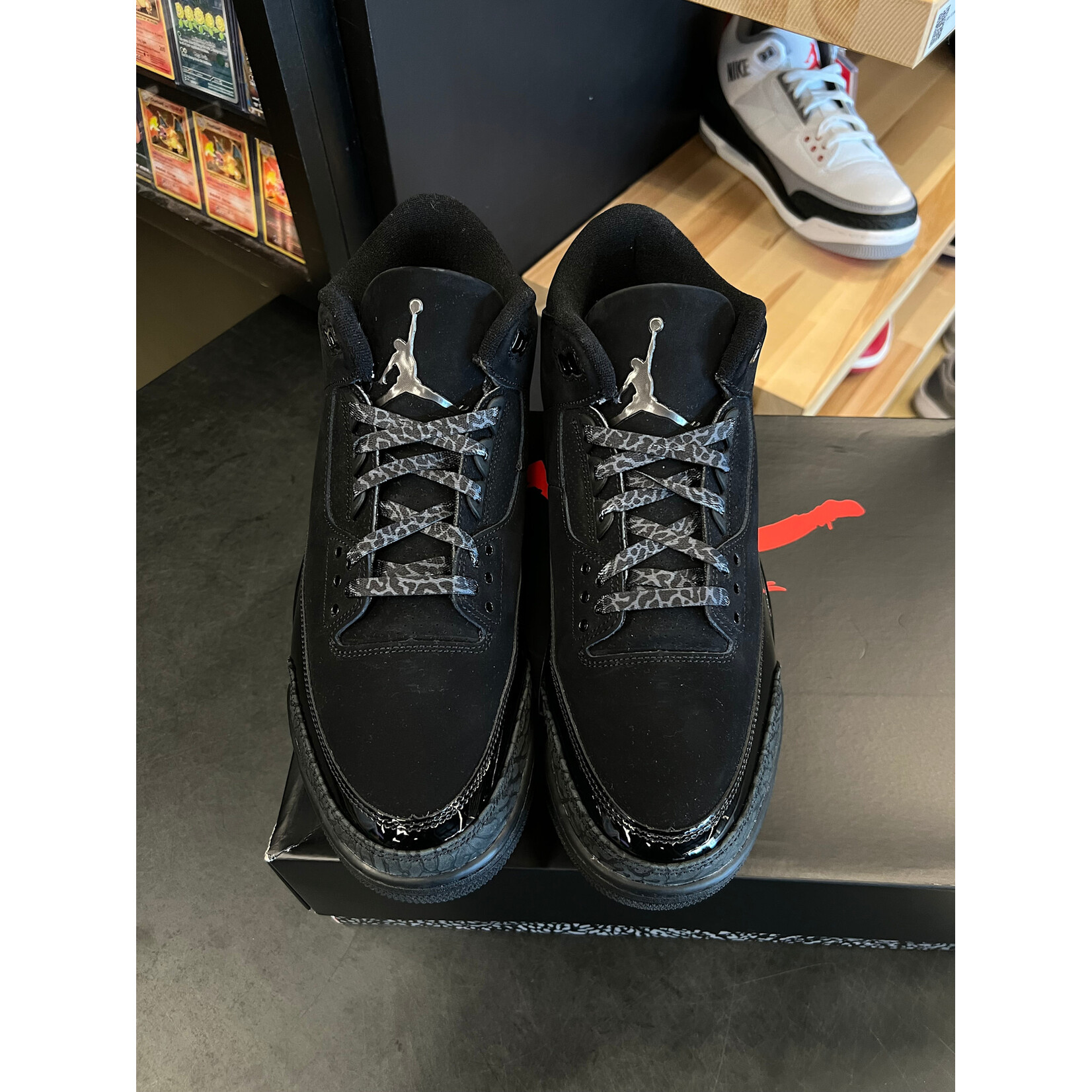 Jordan Jordan 3 Retro Black Cat (2025) Size 13, PREOWNED