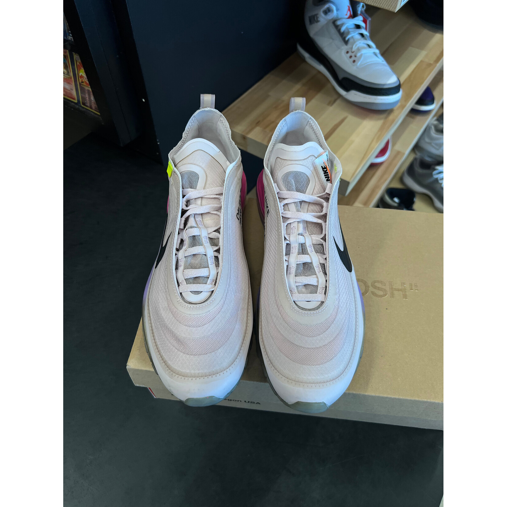 Nike Nike Air Max 97 Off-White Elemental Rose Serena Queen Size 10.5, PREOWNED