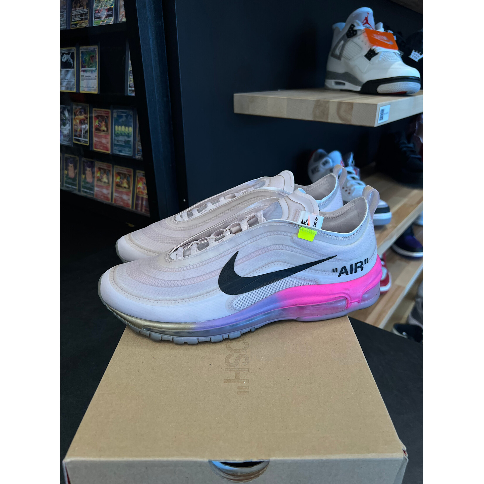 Nike Nike Air Max 97 Off-White Elemental Rose Serena Queen Size 10.5, PREOWNED