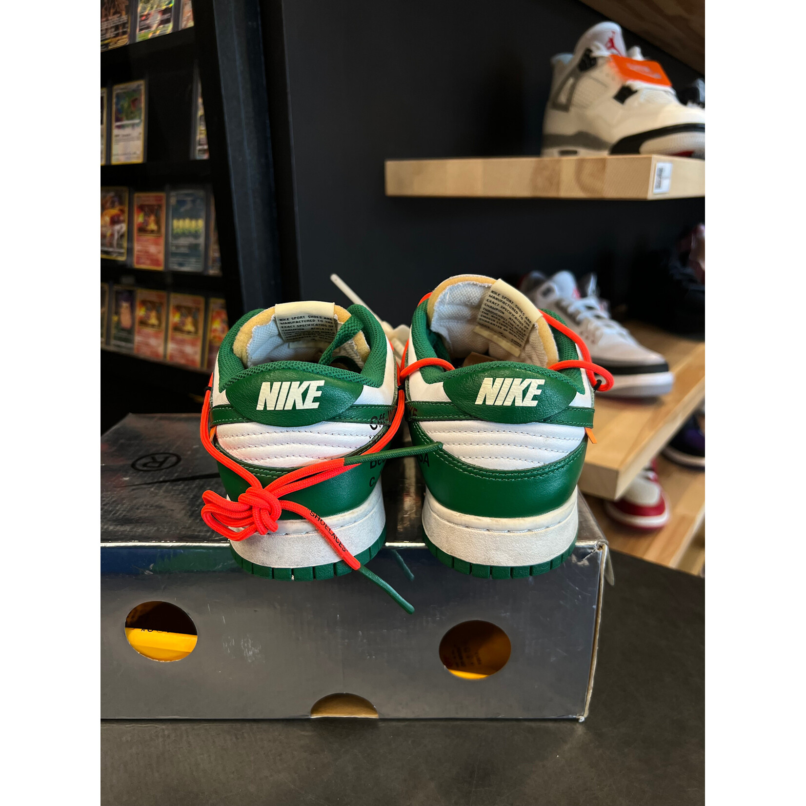 Nike Nike Dunk Low Off-White Pine Green Size 7.5, PREOWNED