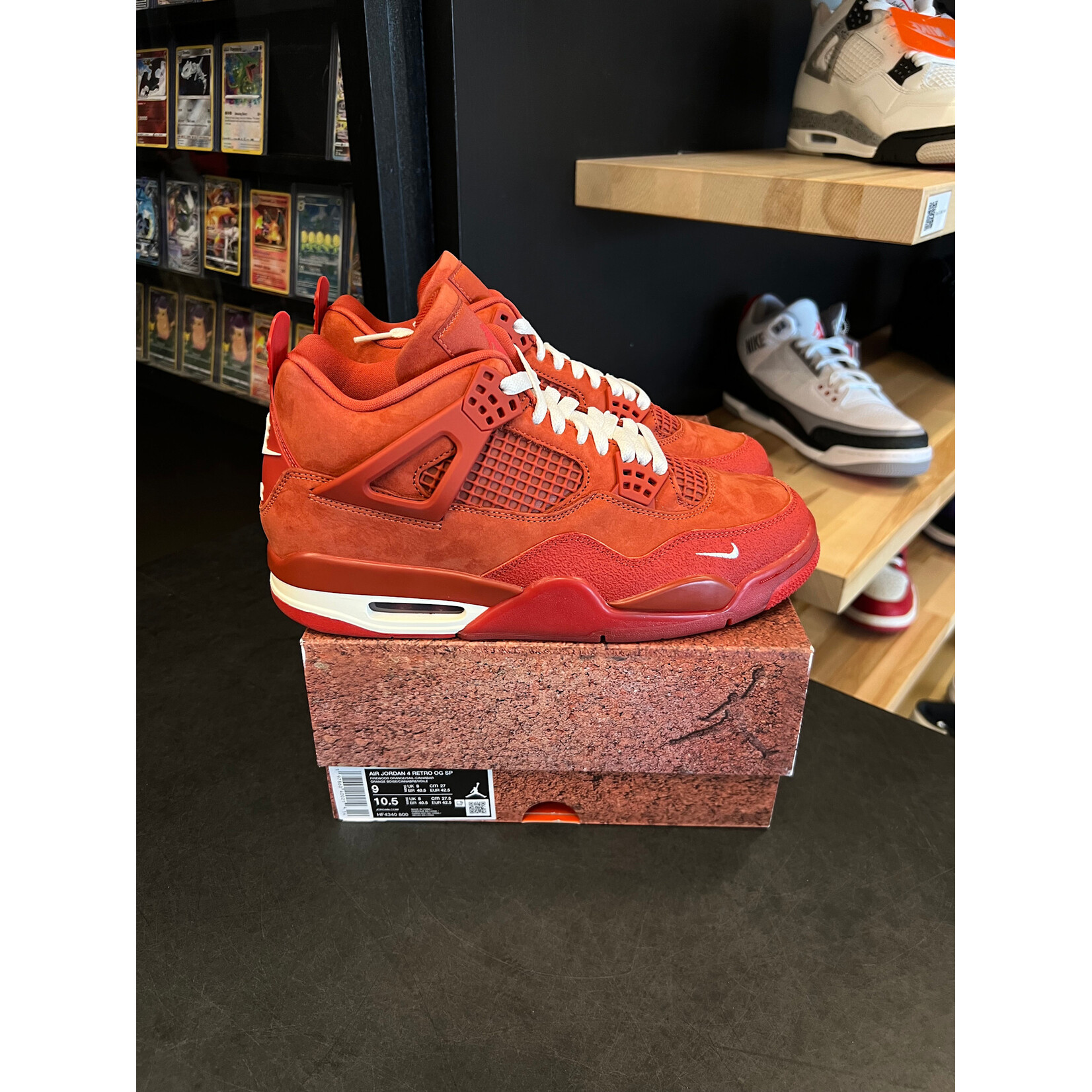 Jordan Jordan 4 Retro OG SP Nigel Sylvester Brick by Brick Size 9, PREOWNED