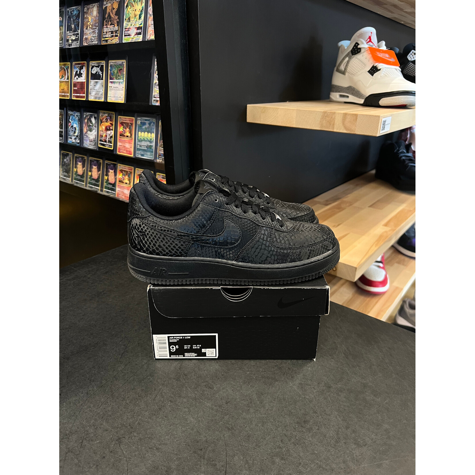 Nike Nike Air Force 1 Low Kobe Bryant Forever Black Size 9.5, PREOWNED