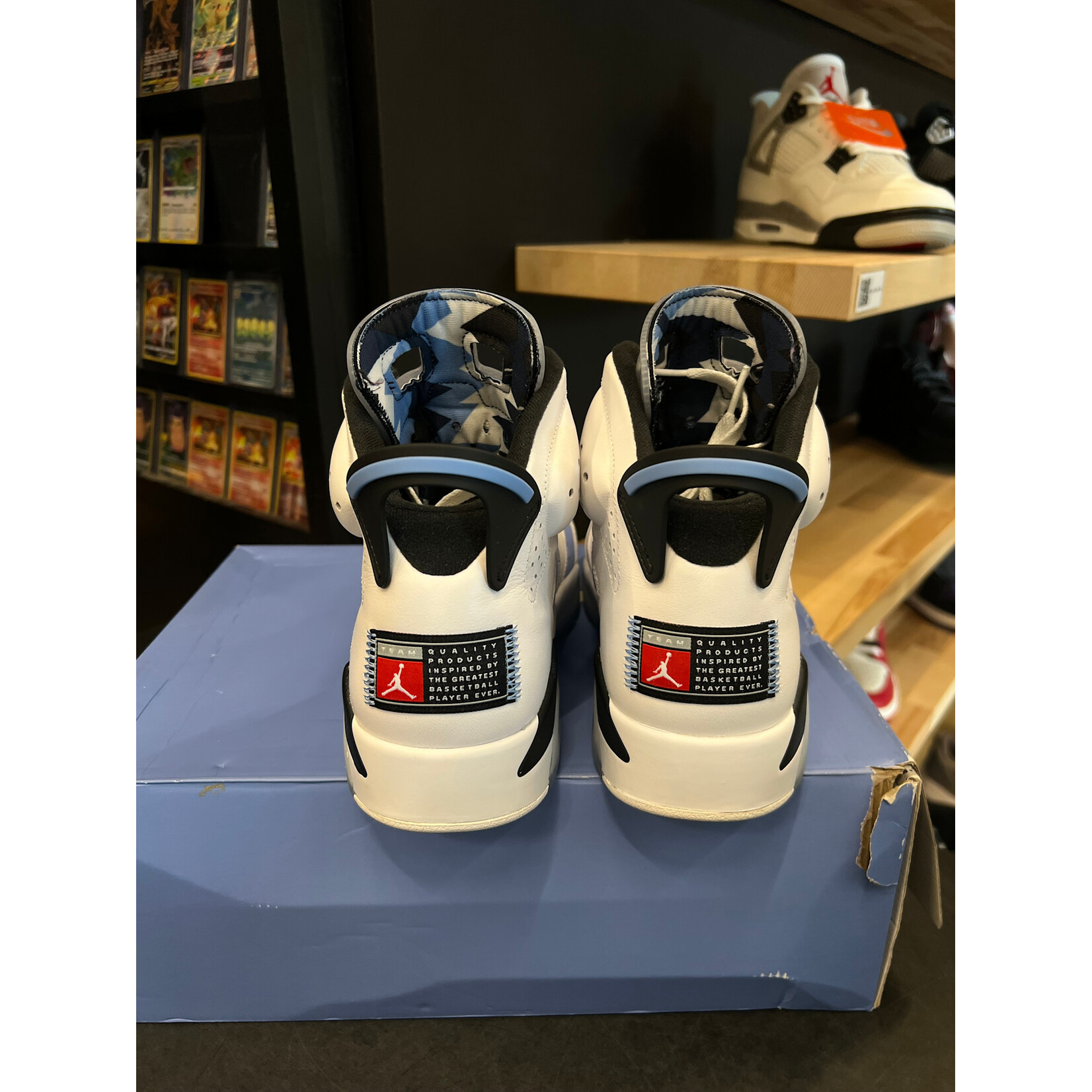 Jordan Jordan 6 Retro UNC White Size 9.5, PREOWNED
