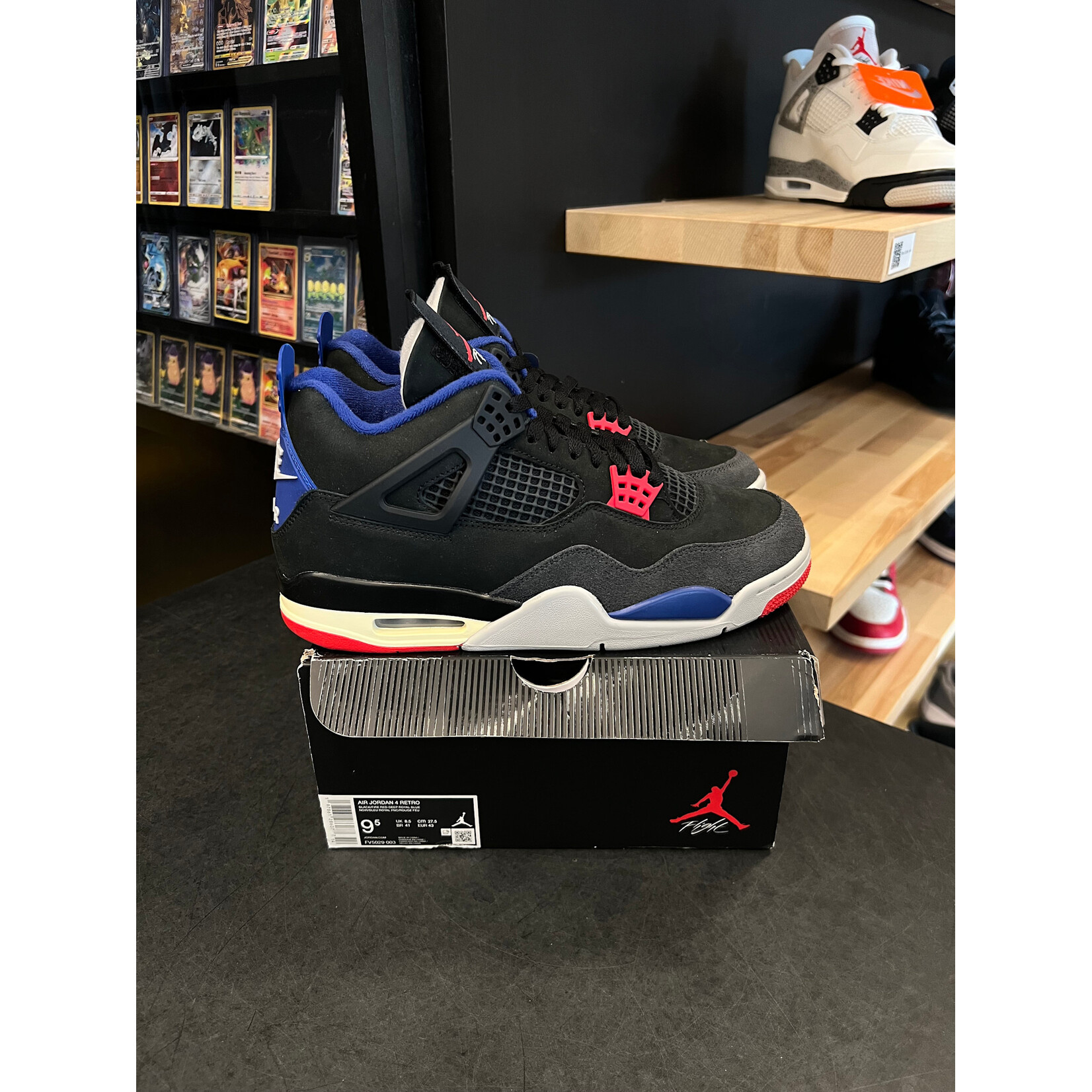 Jordan Jordan 4 Retro Rare Air (White Lettering) Size 9.5, PREOWNED