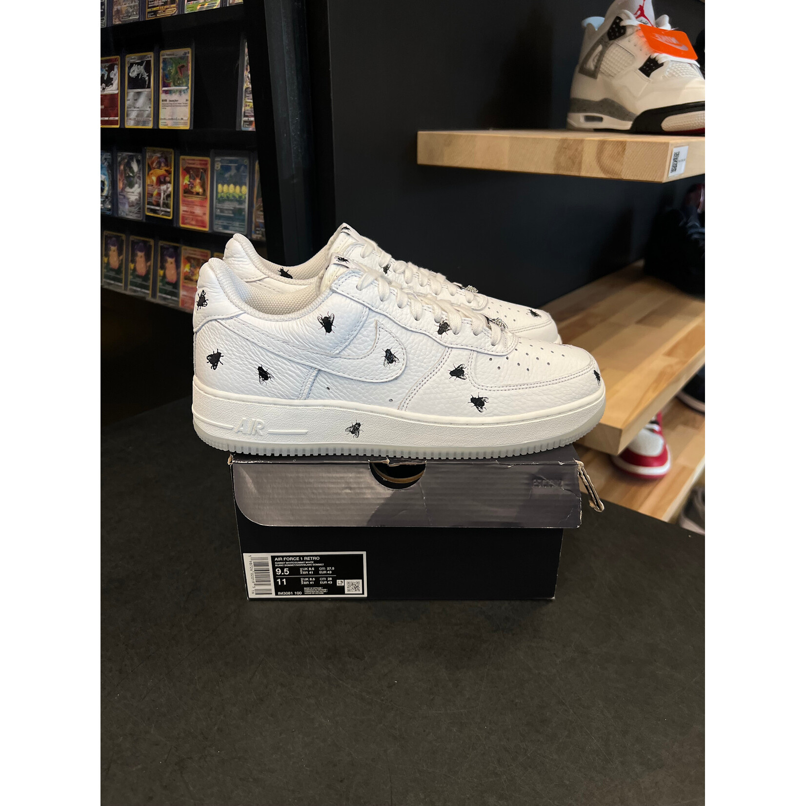 Nike Nike Air Force 1 Low Retro Houseflies Size 9.5, PREOWNED