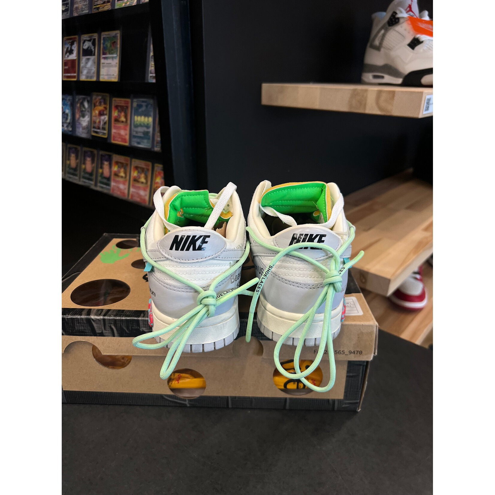 Nike Nike Dunk Low Off-White 'Lot 7' Size 8.5, PREOWNED REP BOX
