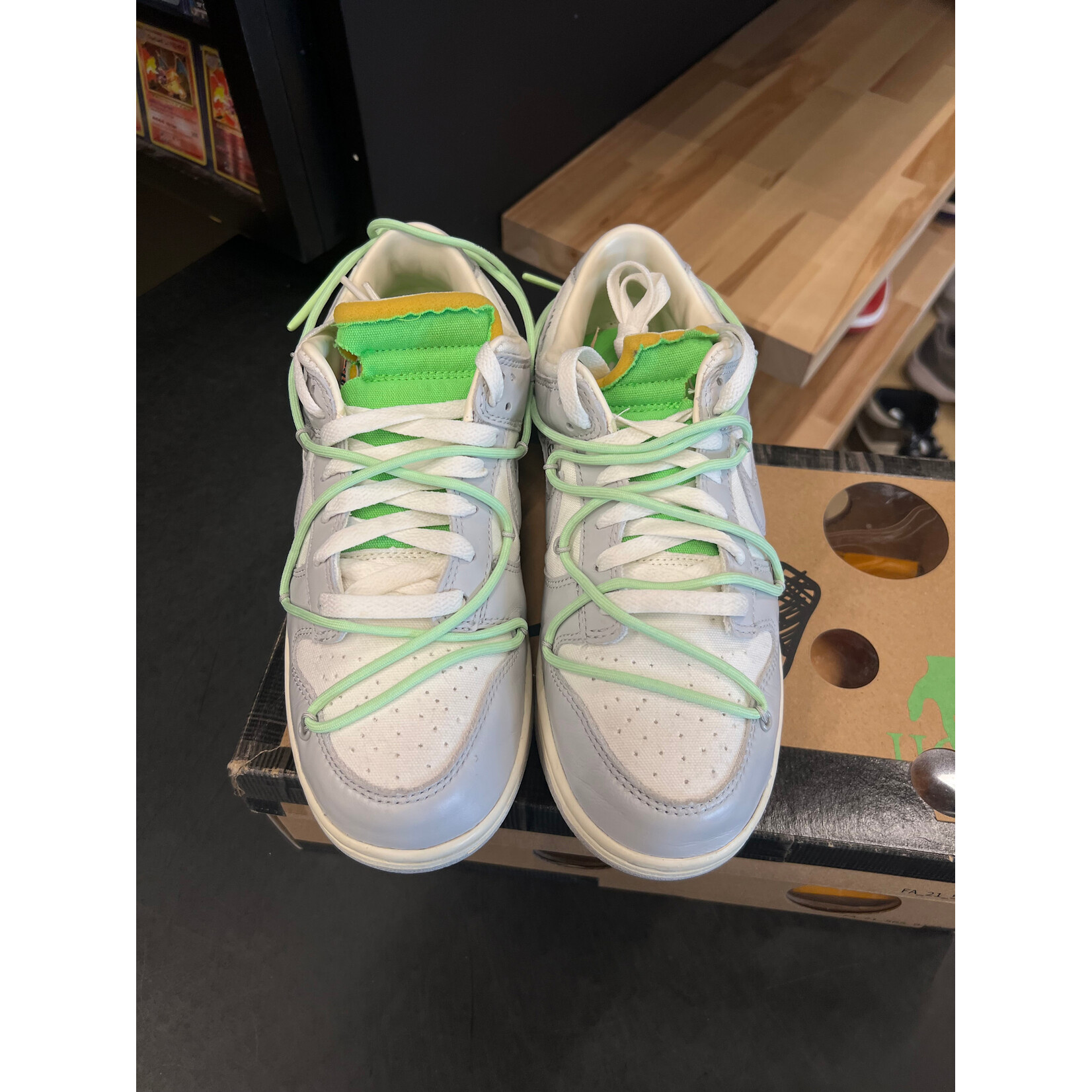 Nike Nike Dunk Low Off-White 'Lot 7' Size 8.5, PREOWNED REP BOX