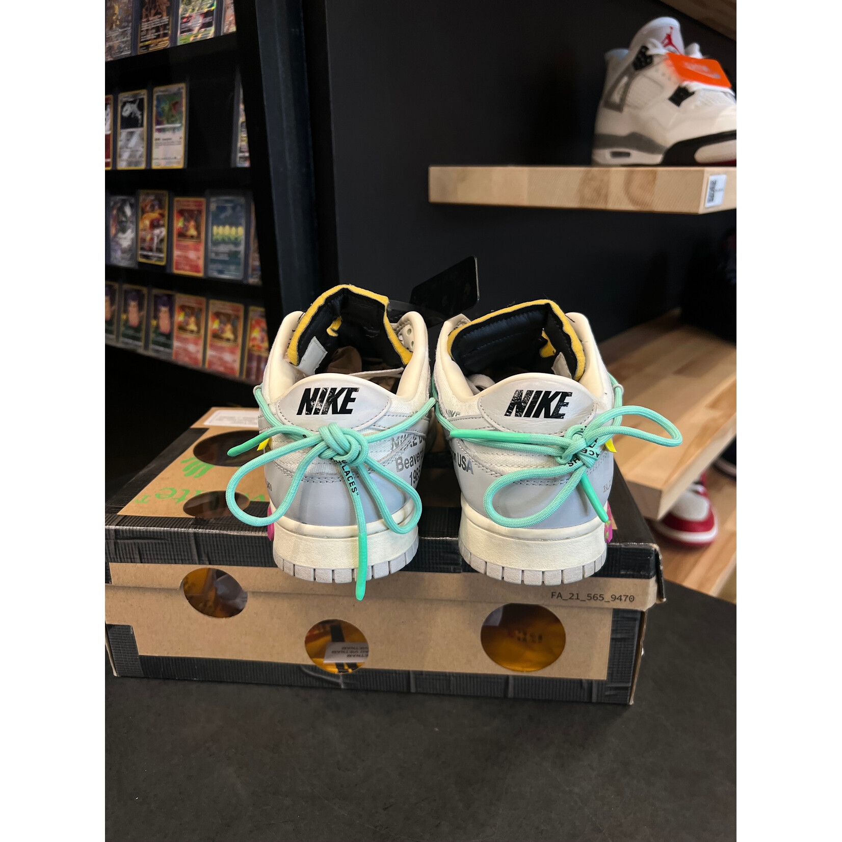 Nike Nike Dunk Low Off-White 'Lot 4' Size 9, PREOWNED