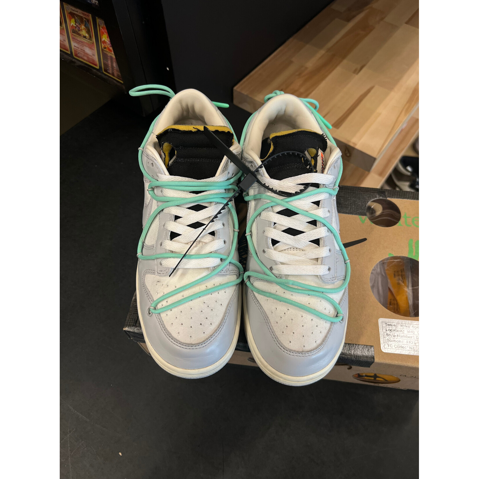 Nike Nike Dunk Low Off-White 'Lot 4' Size 9, PREOWNED