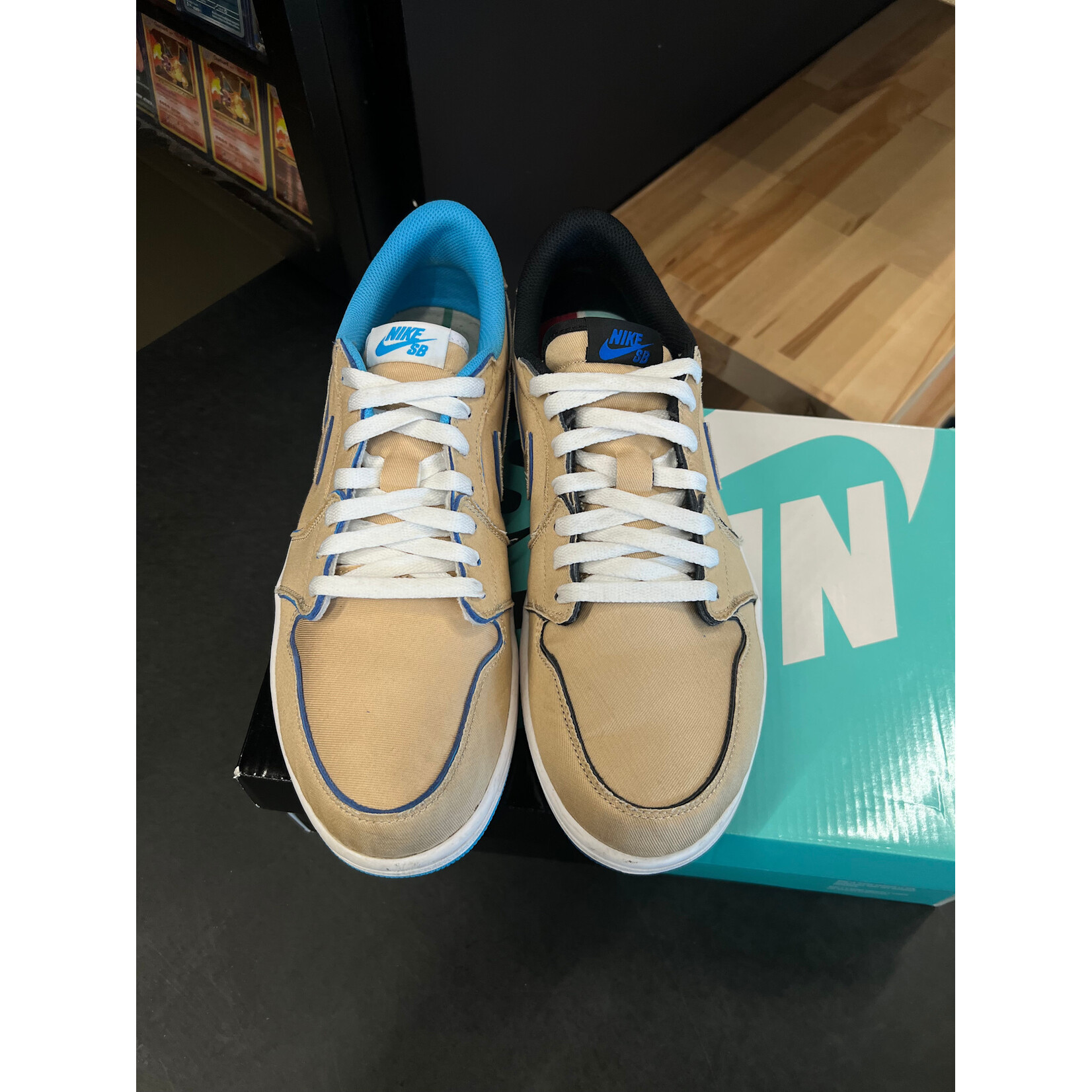 Jordan Jordan 1 Low SB QS Lance Mountain Desert Ore Size 10.5, PREOWNED