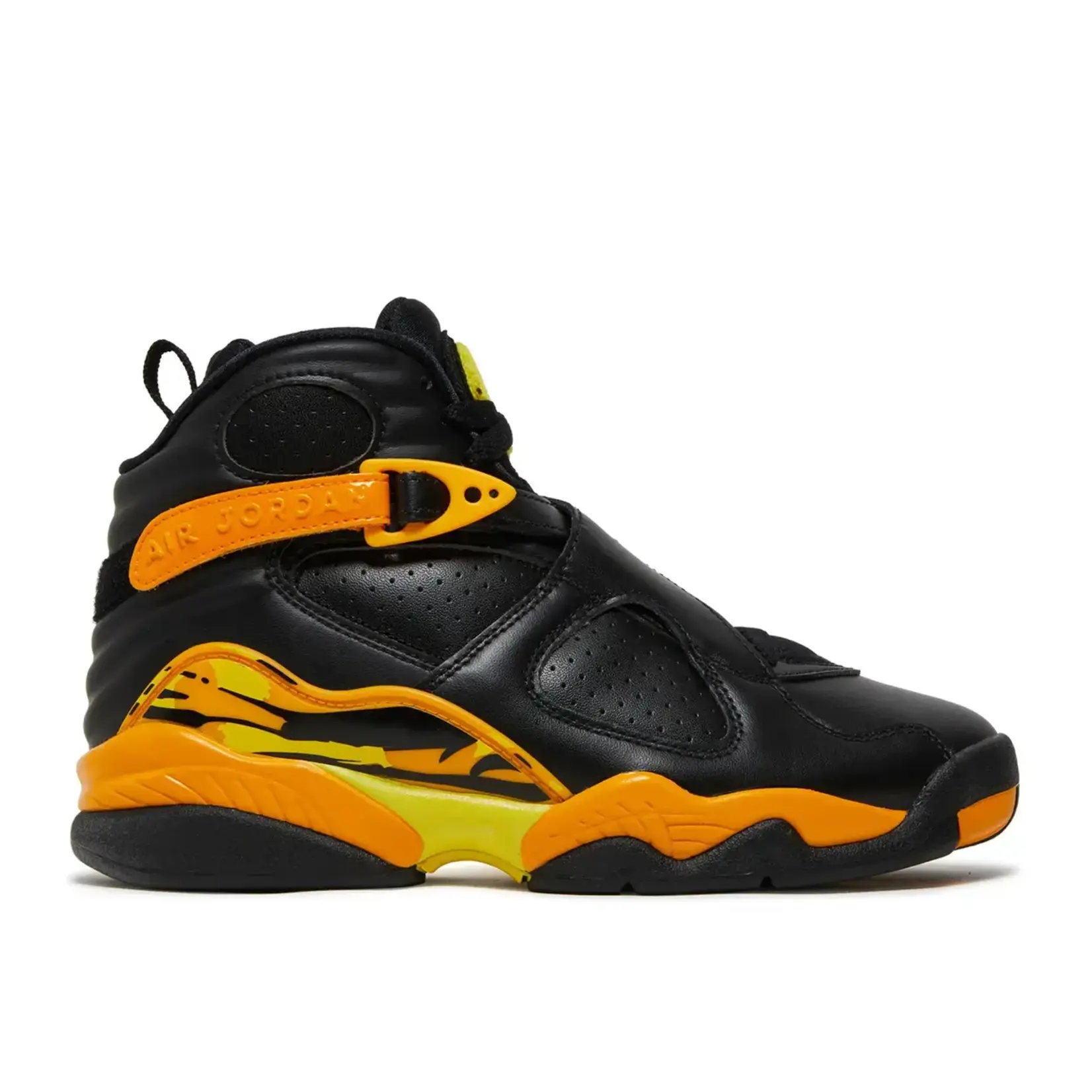Jordan Jordan 8 Retro Taxi Yellow Black (Women's) Size 10W, DS BRAND NEW DAMAGED BOX
