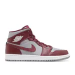 Jordan Jordan 1 Mid Cherrywood Red Size 11, DS BRAND NEW DAMAGED BOX