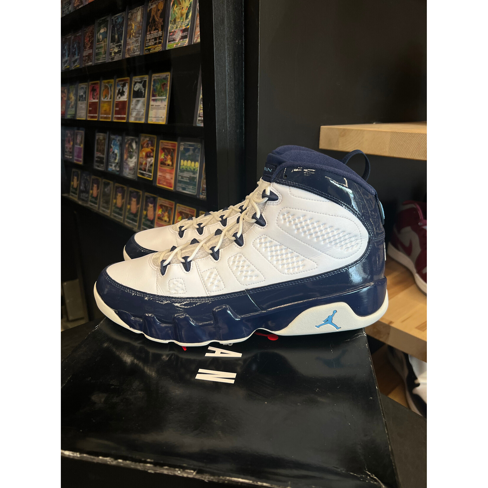 Jordan Jordan 9 Retro Pearl Blue Size 12, PREOWNED