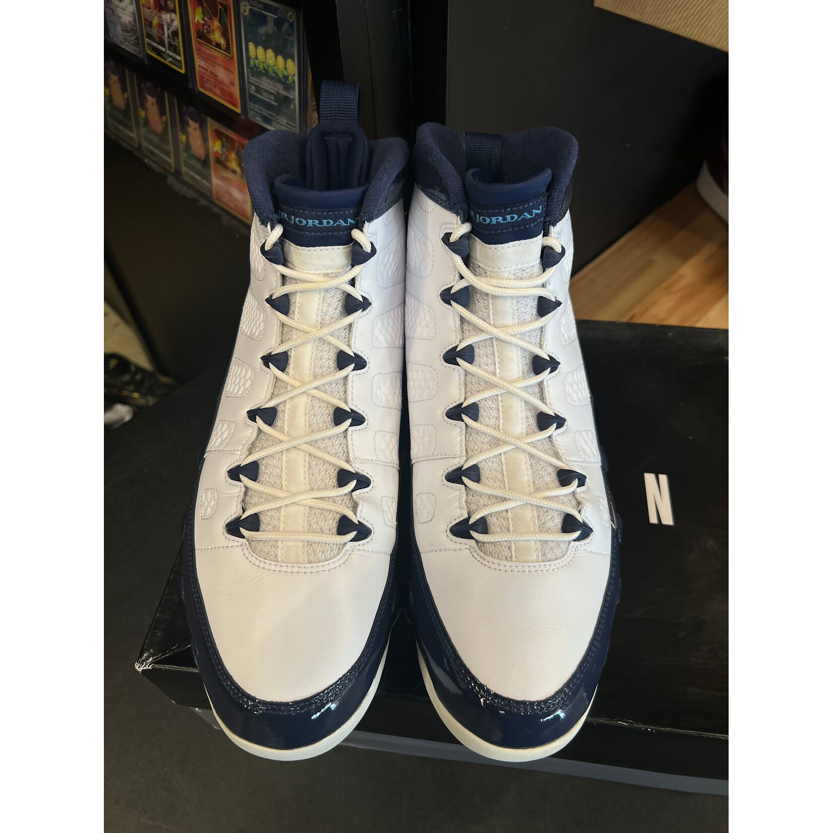 Jordan Jordan 9 Retro Pearl Blue Size 12, PREOWNED