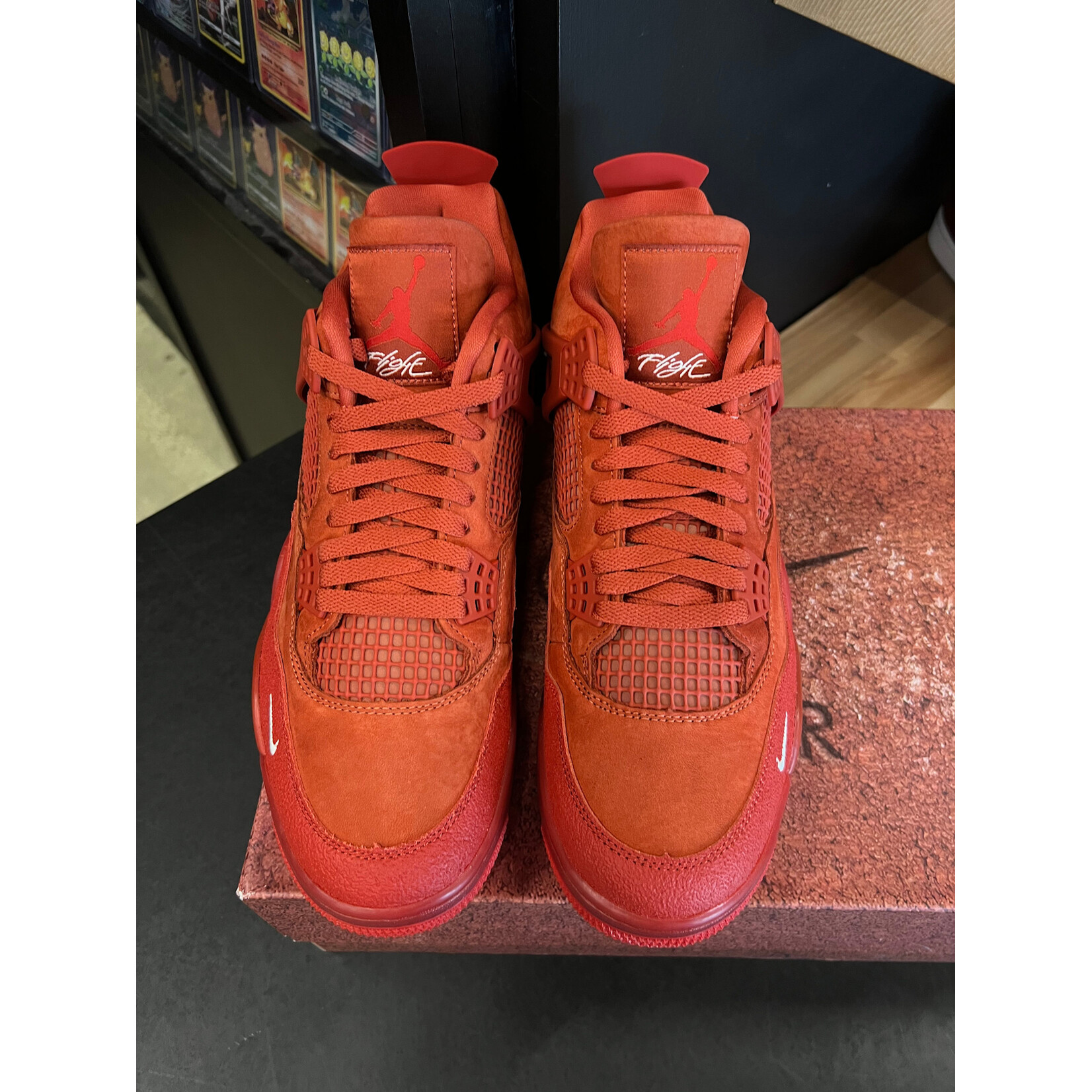 Jordan Jordan 4 Retro OG SP Nigel Sylvester Brick by Brick Size 10.5, PREOWNED CREASED PADS