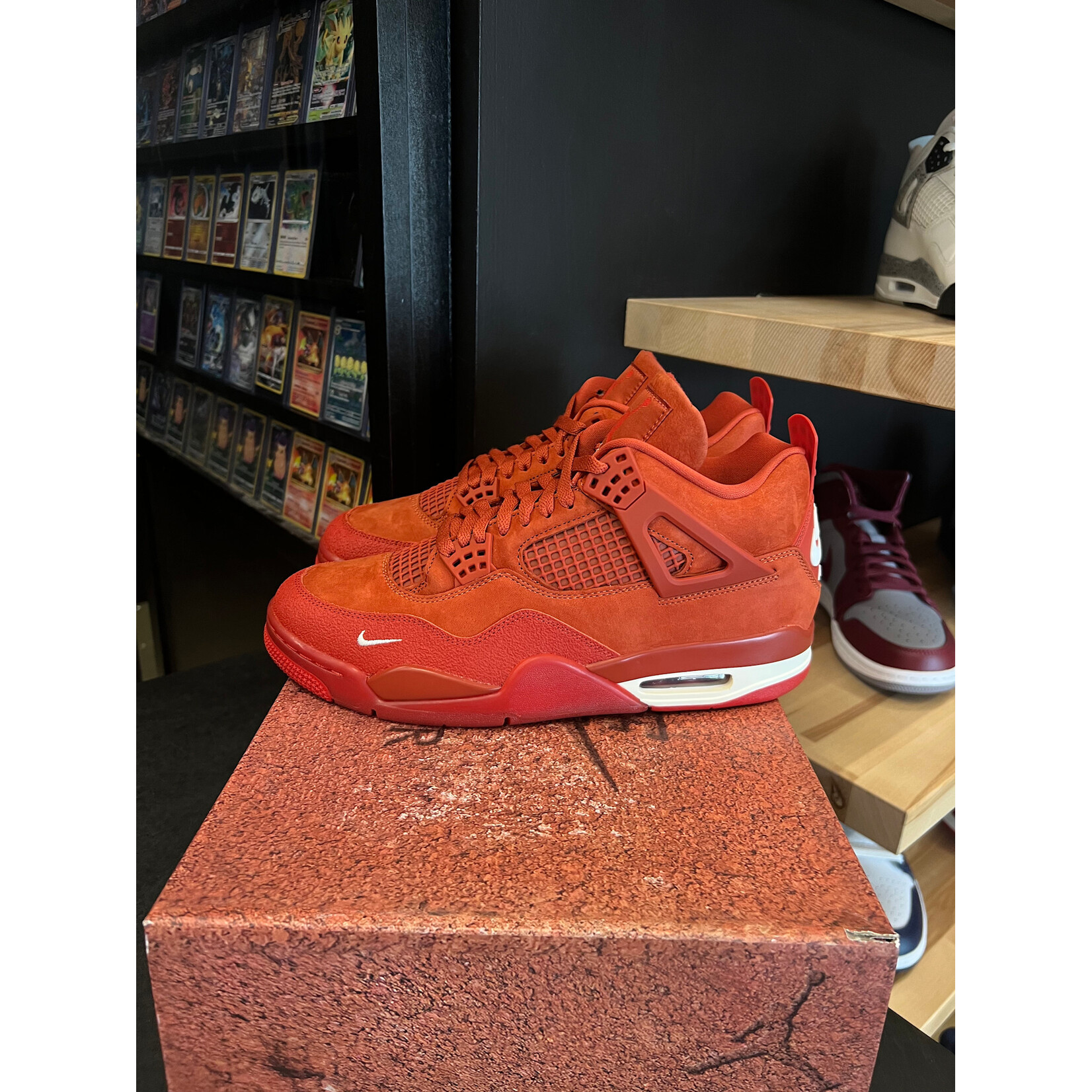Jordan Jordan 4 Retro OG SP Nigel Sylvester Brick by Brick Size 10.5, PREOWNED CREASED PADS