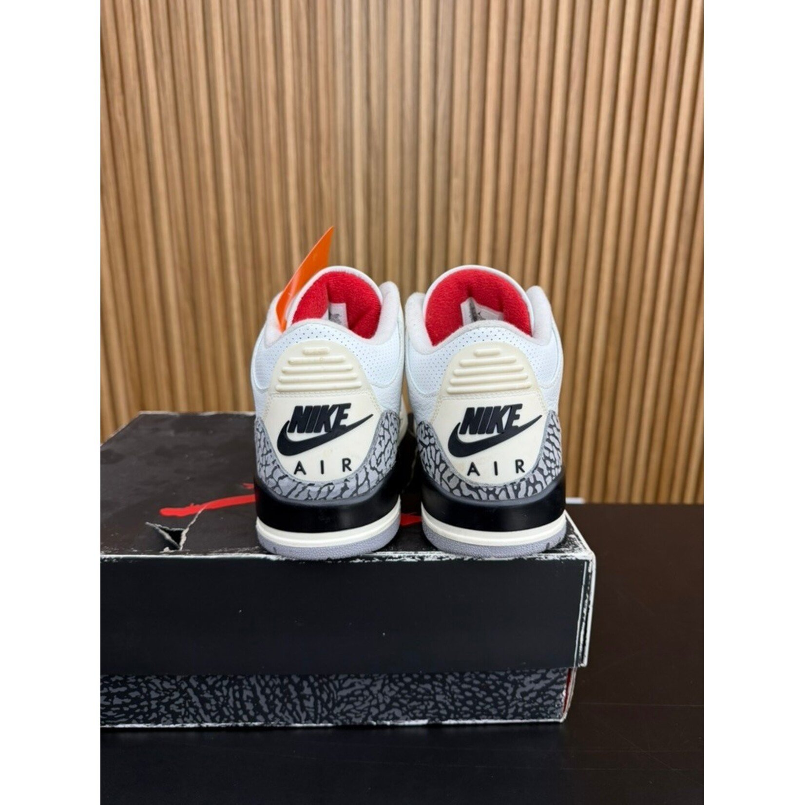 Jordan Jordan 3 Retro White Cement Reimagined Size 8.5, PREOWNED