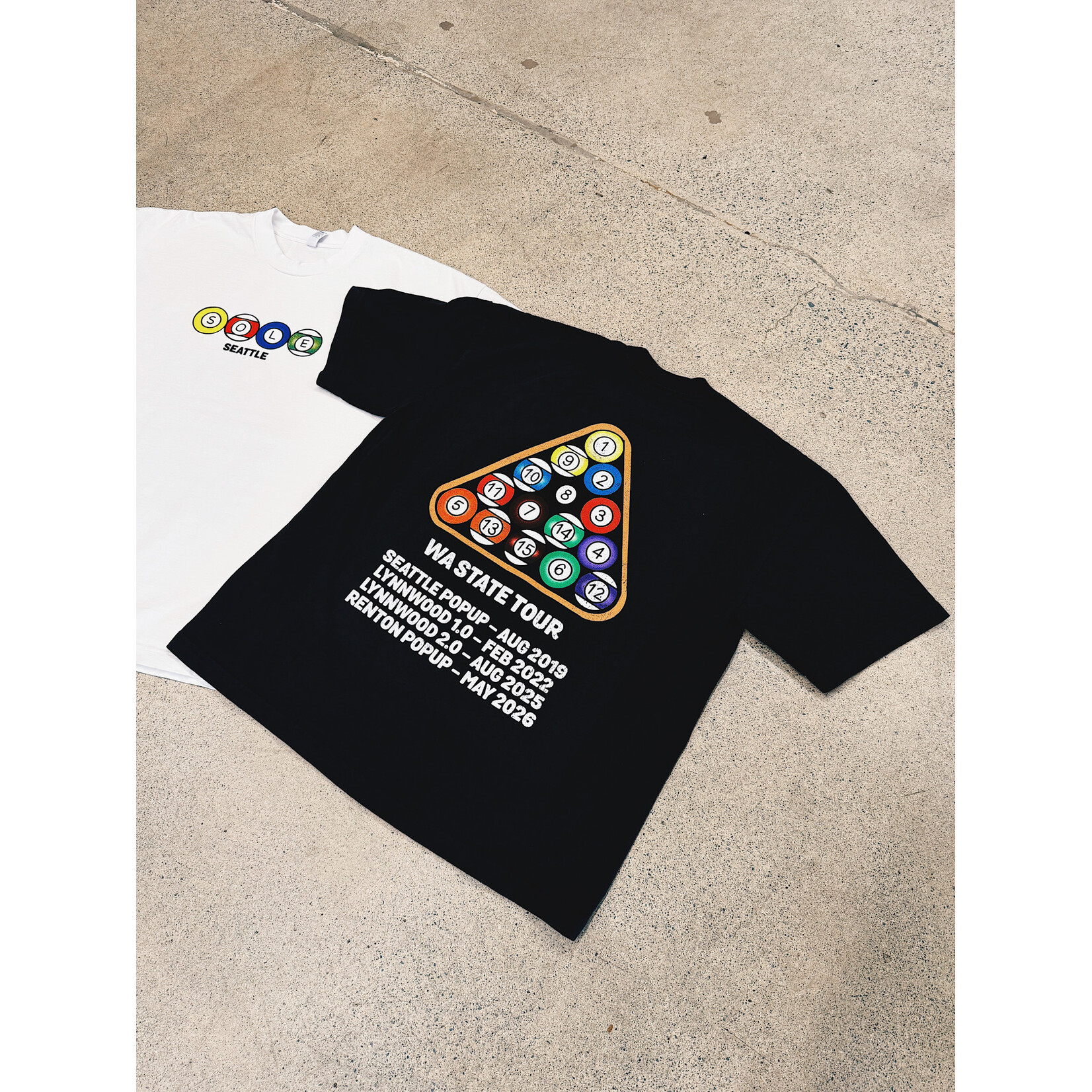 GRAND GRAND OPENING TEE BLACK SIZE LARGE
