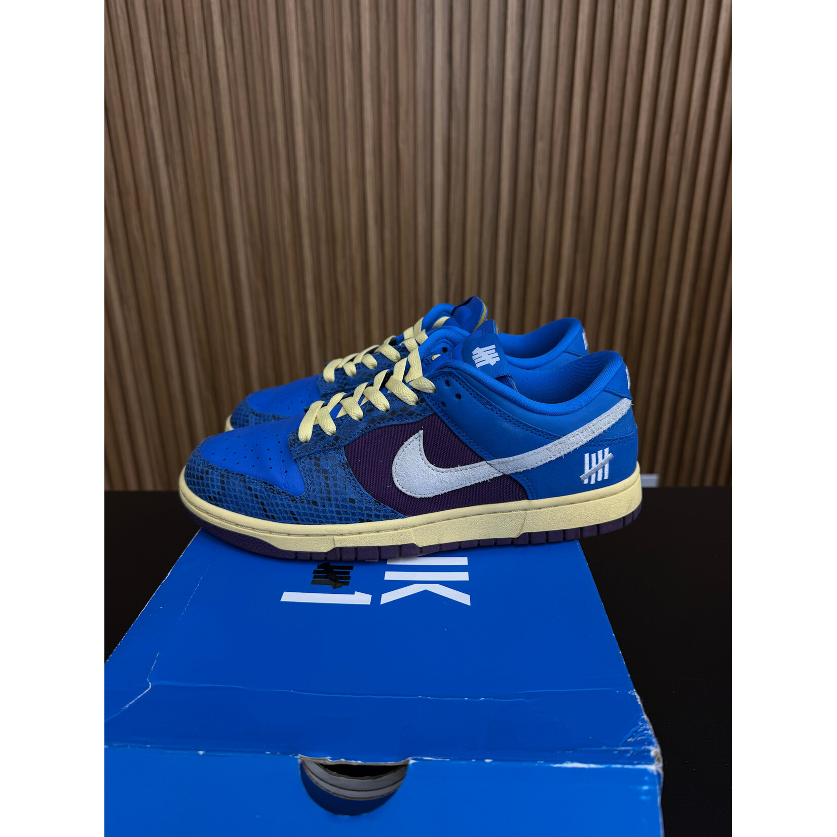 Nike Nike Dunk Low Undefeated 5 On It Dunk vs. AF1 Size 9.5, PREOWNED