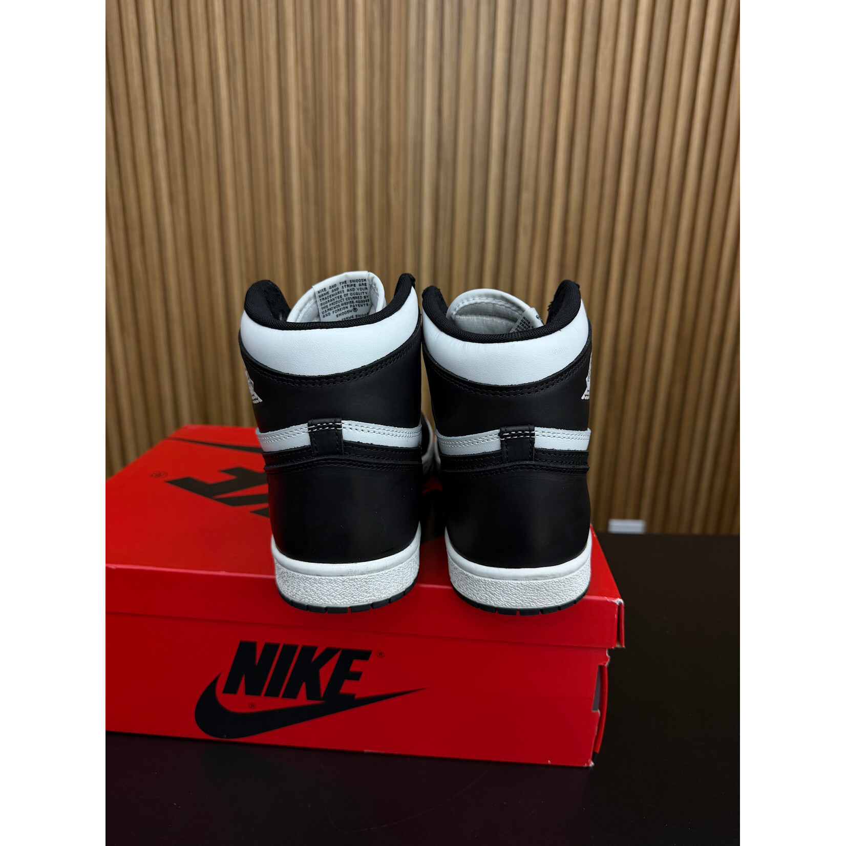 Jordan Jordan 1 Retro High '85 Black White (2023) Size 11.5, PREOWNED