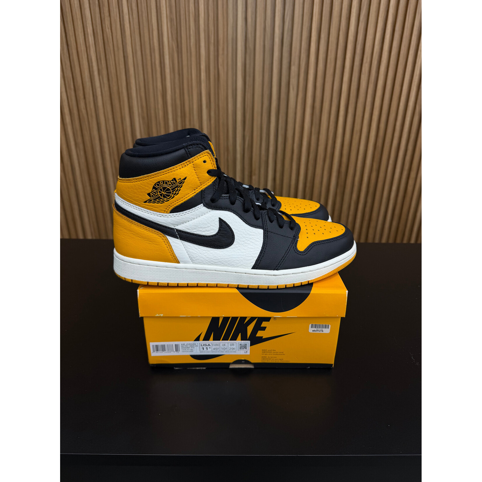 Jordan Jordan 1 Retro High OG Taxi Size 11.5, PREOWNED