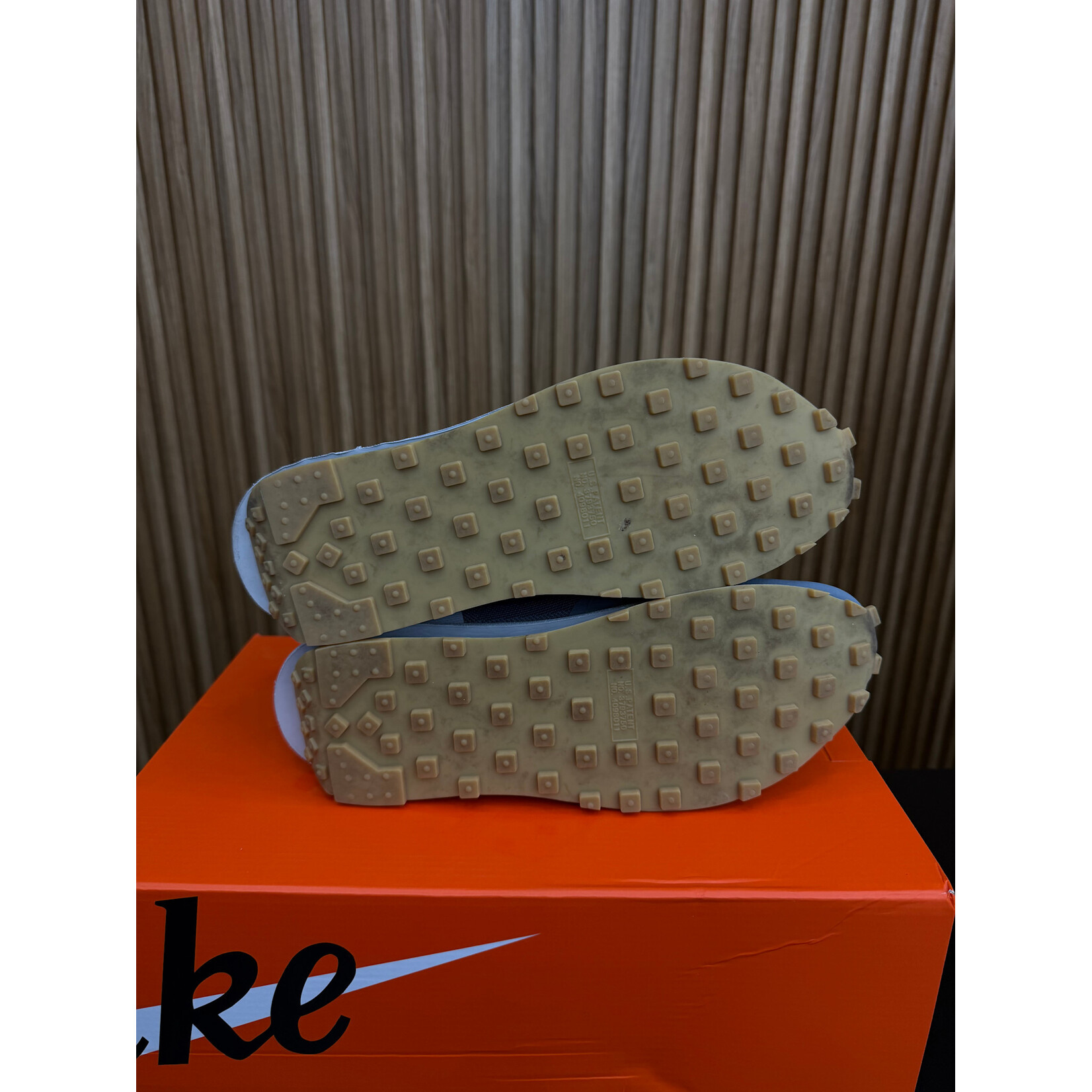 Nike Nike LD Waffle Sacai CLOT Kiss of Death 2 Cool Grey Size 10, PREOWNED