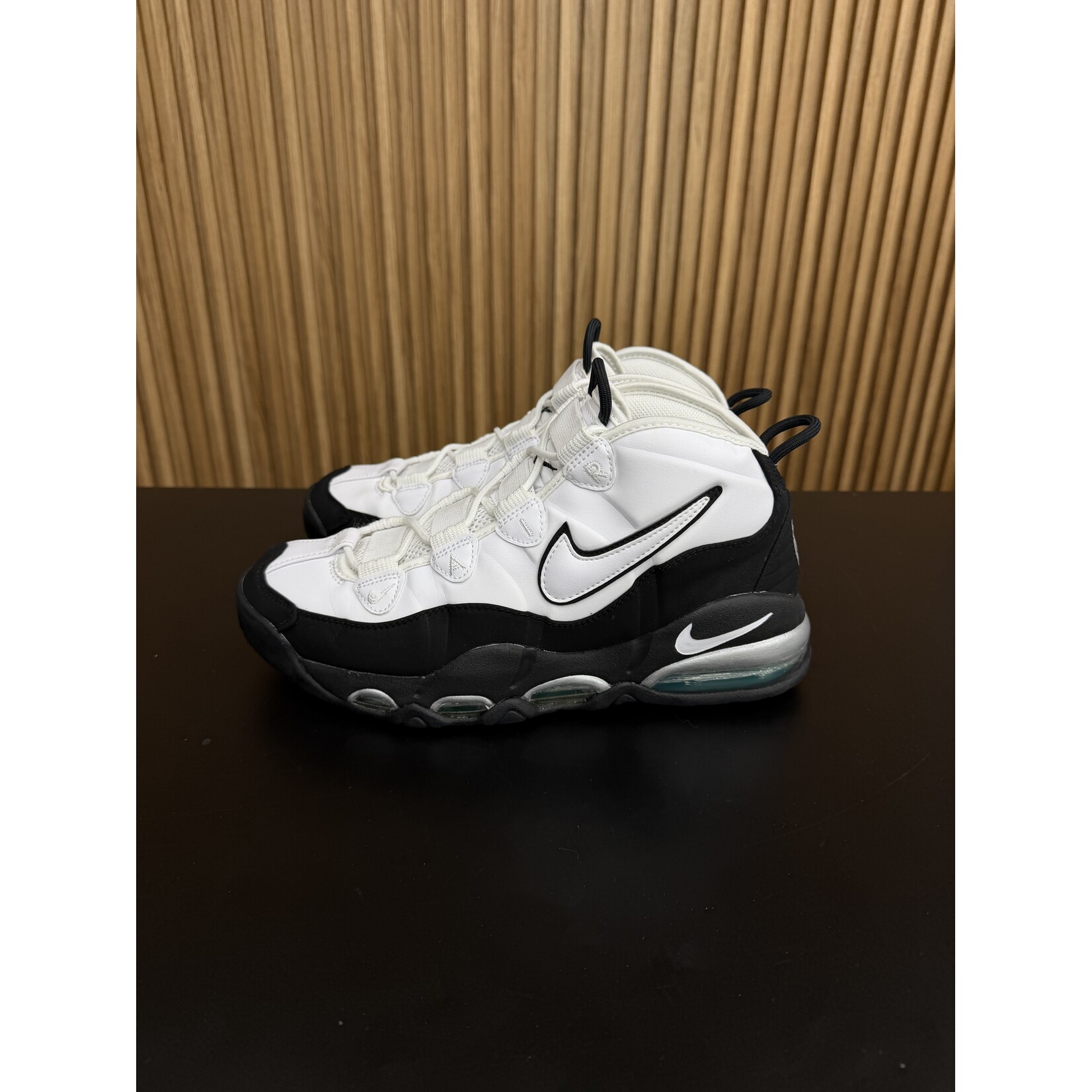 Nike Nike Air Max Uptempo 95 White Black Teal Size 10, PREOWNED NO BOX