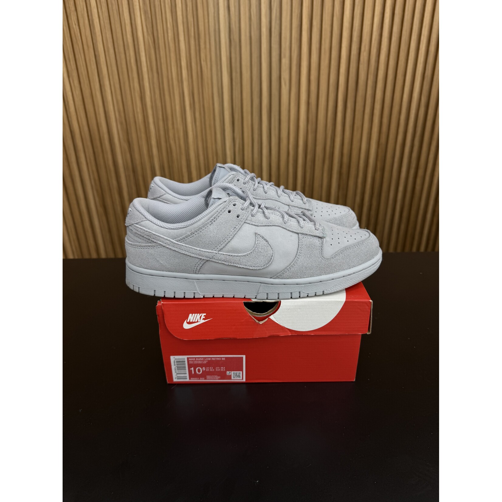 Nike Nike Dunk Low SE Wolf Grey Size 10.5, PREOWNED
