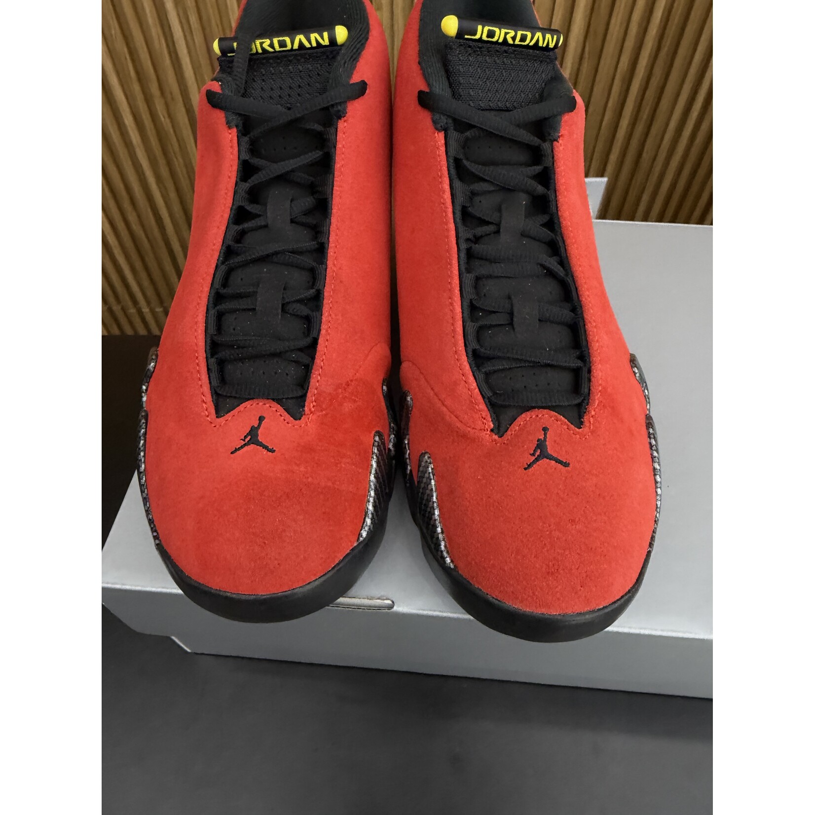 Jordan Jordan 14 Retro Ferrari (2025) Size 9.5, PREOWNED