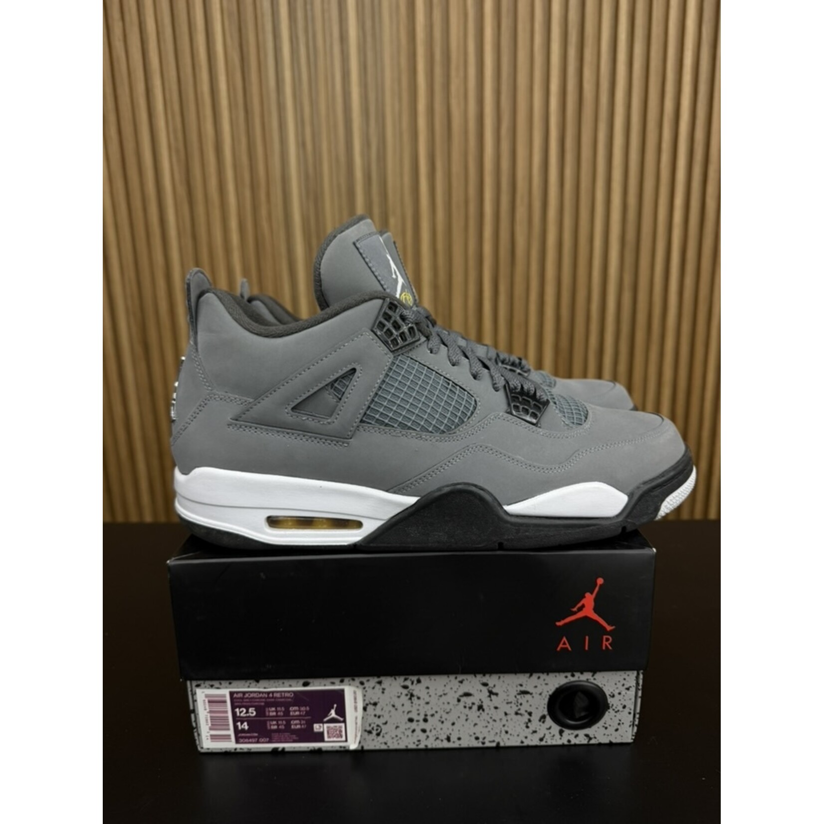 Jordan Jordan 4 Cool Grey (2019) Size 12.5, PREOWNED