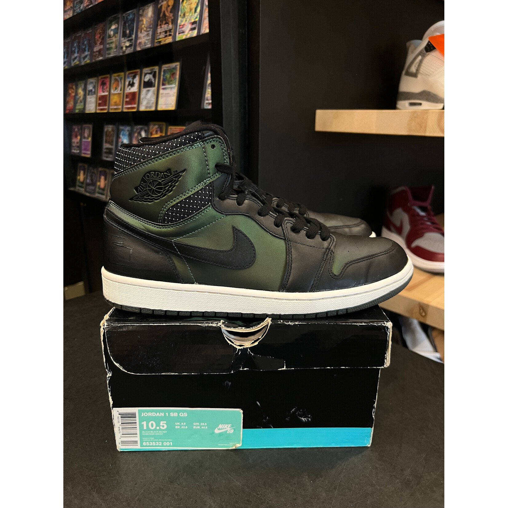 Jordan Jordan 1 SB Craig Stecyk Black Silver Size 10.5, PREOWNED