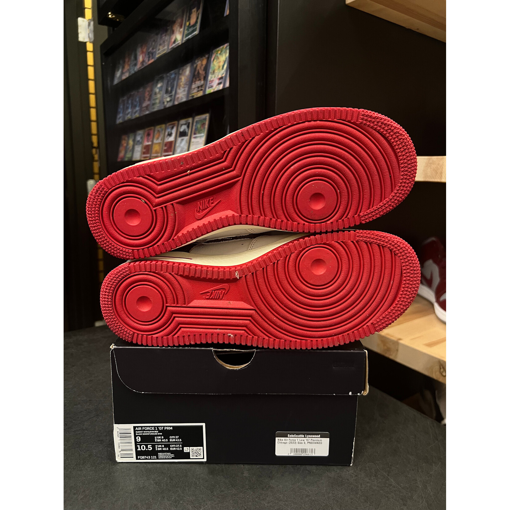 Nike Nike Air Force 1 Low '07 Premium Chicago (2023) Size 9, PREOWNED