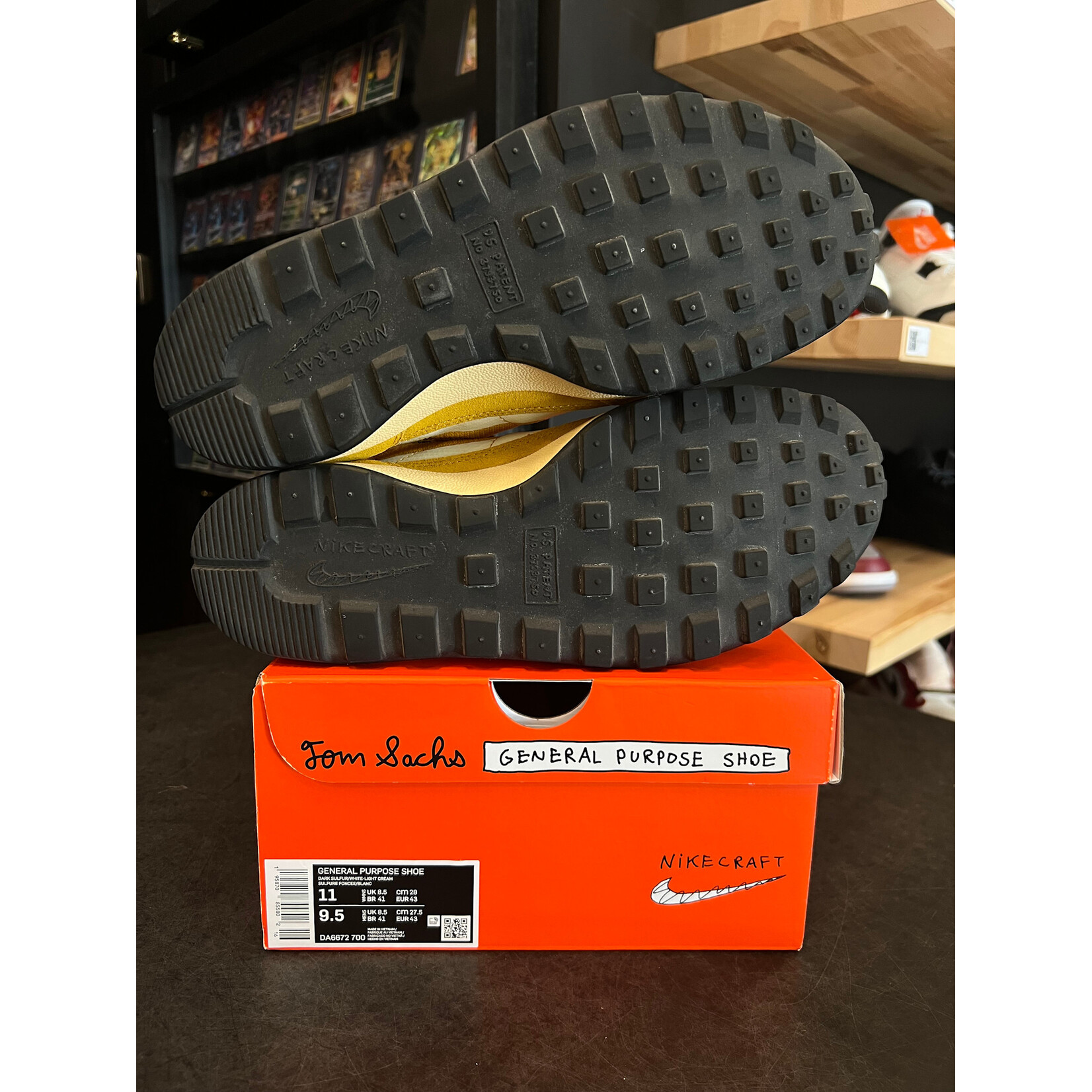 NikeCraft NikeCraft General Purpose Shoe Tom Sachs Archive Dark Sulfur Size 11W, PREOWNED