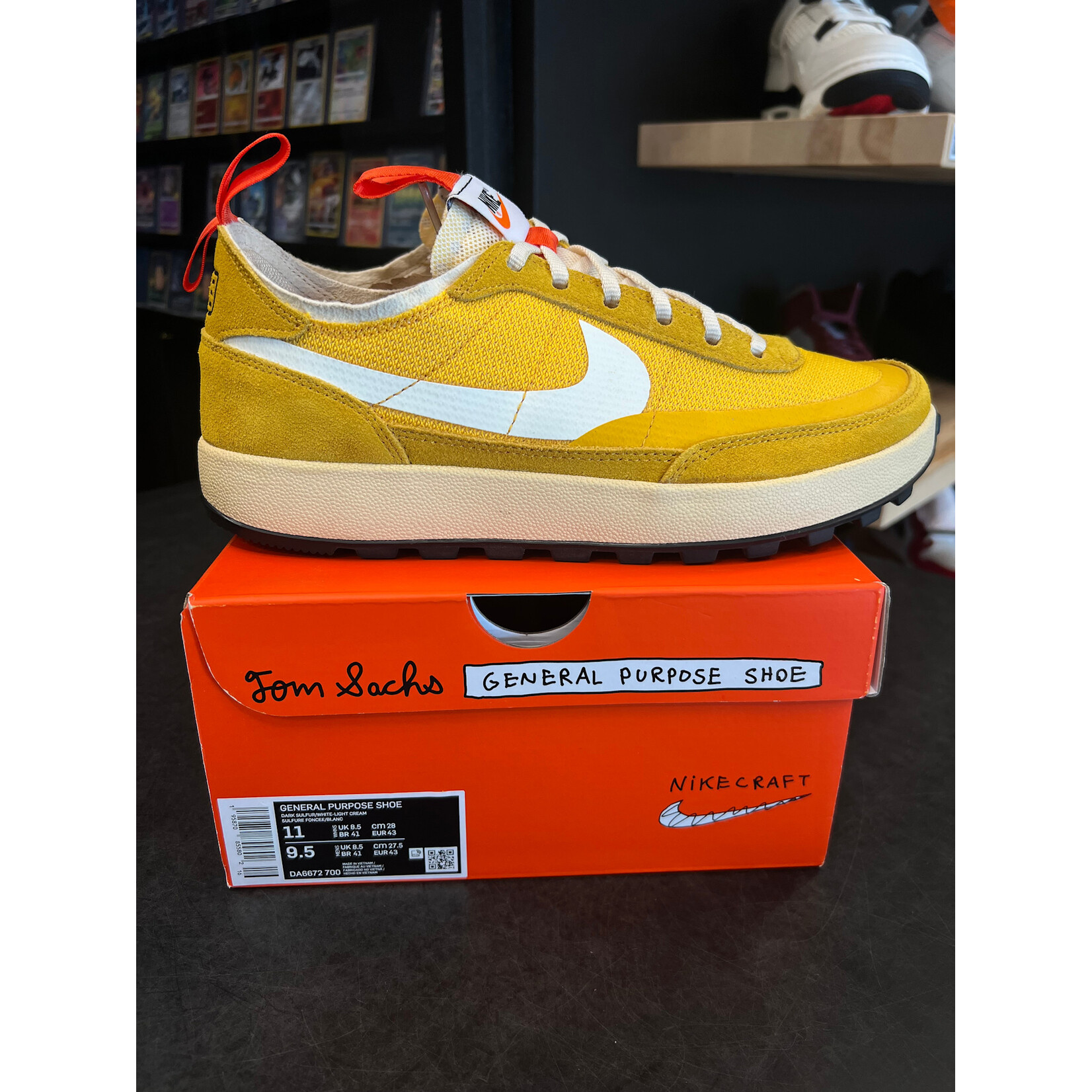 NikeCraft NikeCraft General Purpose Shoe Tom Sachs Archive Dark Sulfur Size 11W, PREOWNED