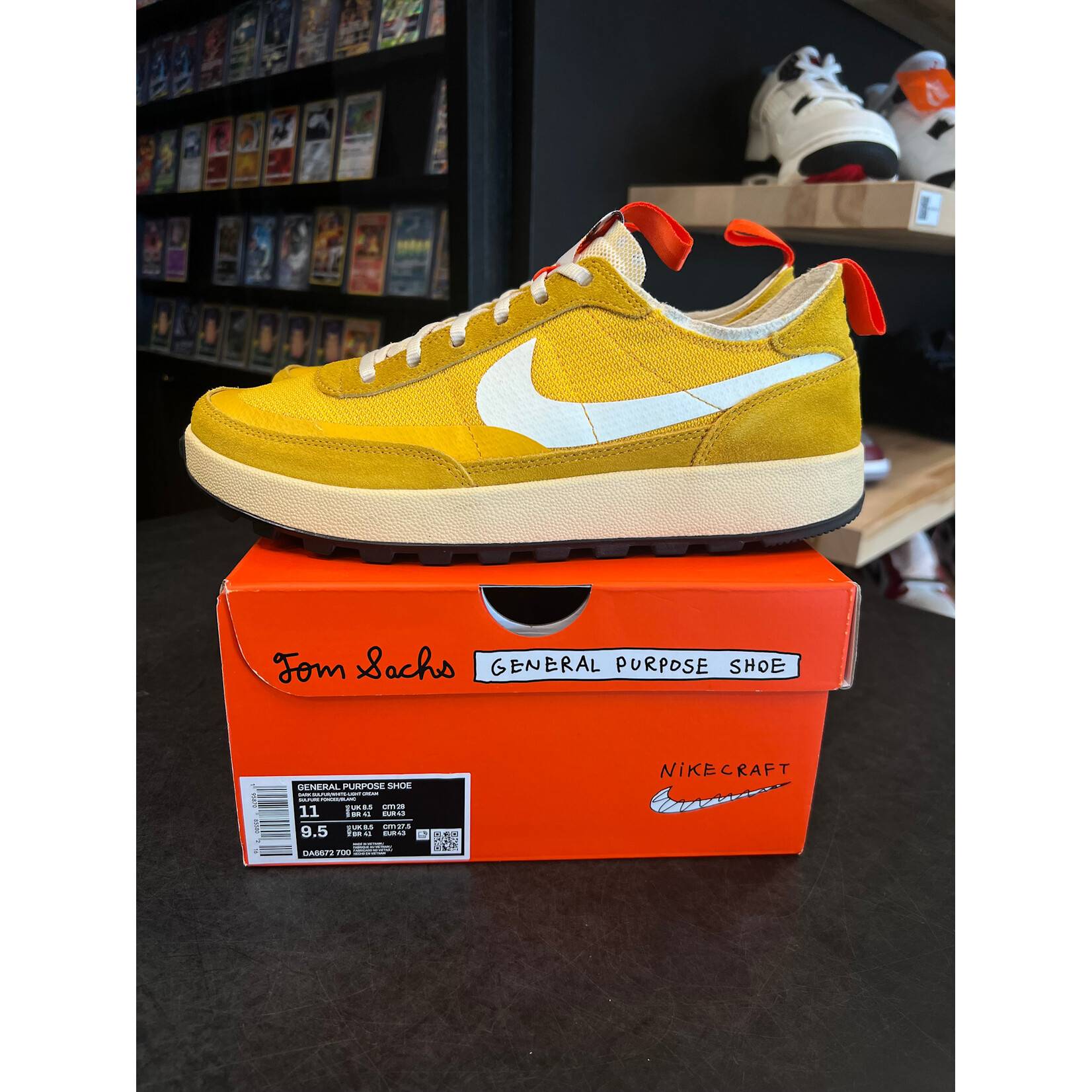 NikeCraft NikeCraft General Purpose Shoe Tom Sachs Archive Dark Sulfur Size 11W, PREOWNED