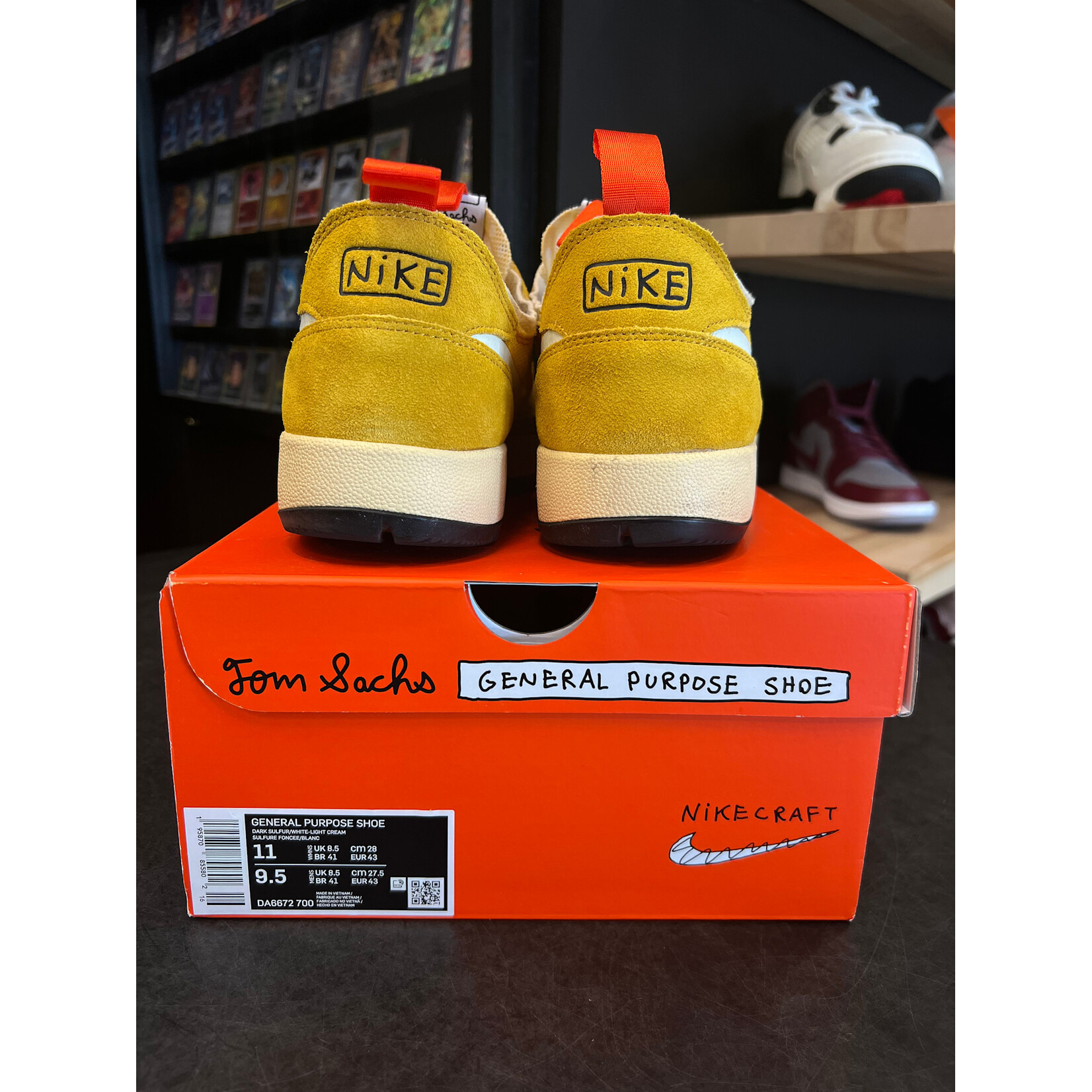 NikeCraft NikeCraft General Purpose Shoe Tom Sachs Archive Dark Sulfur Size 11W, PREOWNED