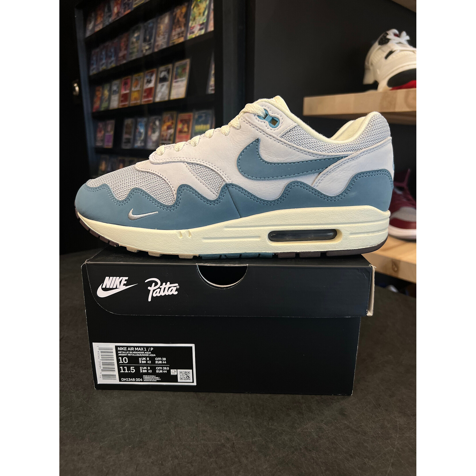 Nike Nike Air Max 1 Patta Waves Noise Aqua (with Bracelet) Size 10, PREOWNED