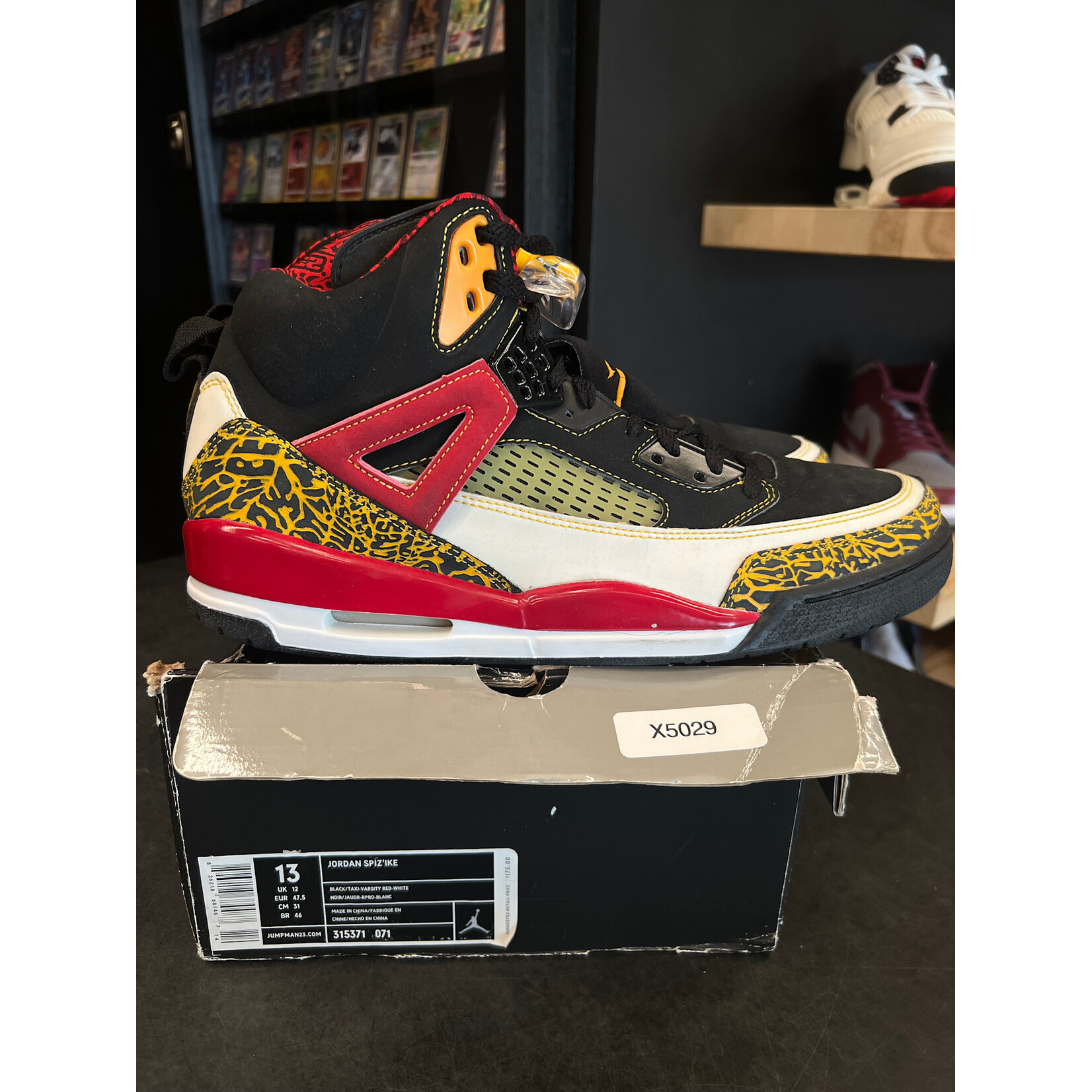 Jordan Jordan Spizike Kings County Size 13, PREOWNED