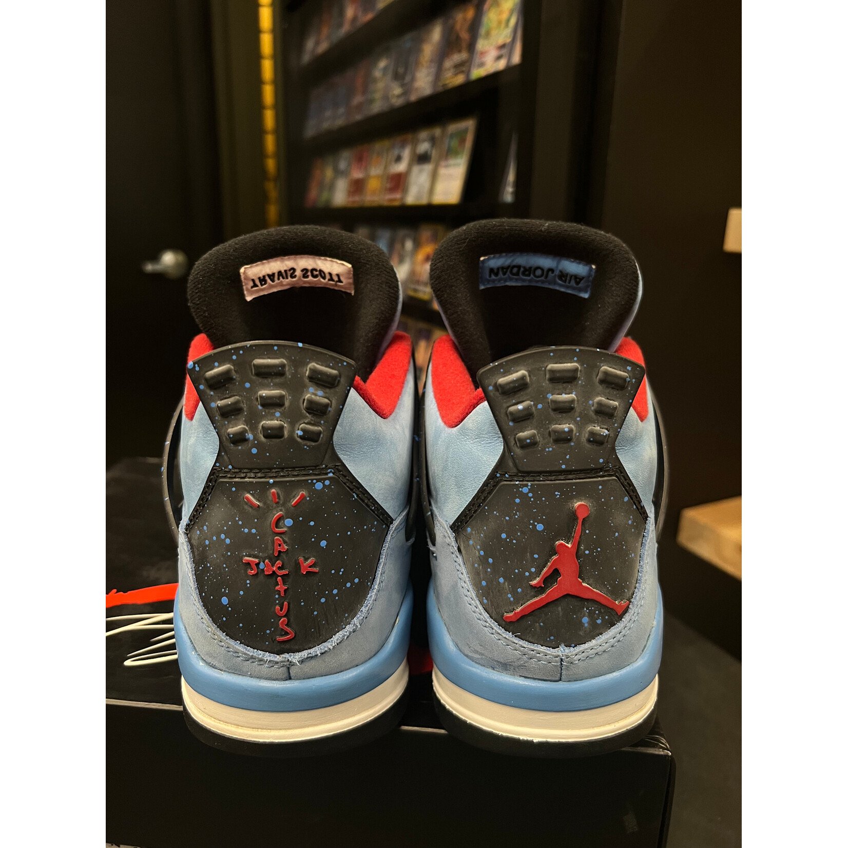 Jordan Jordan 4 Retro Travis Scott Cactus Jack Size 9.5, PREOWNED