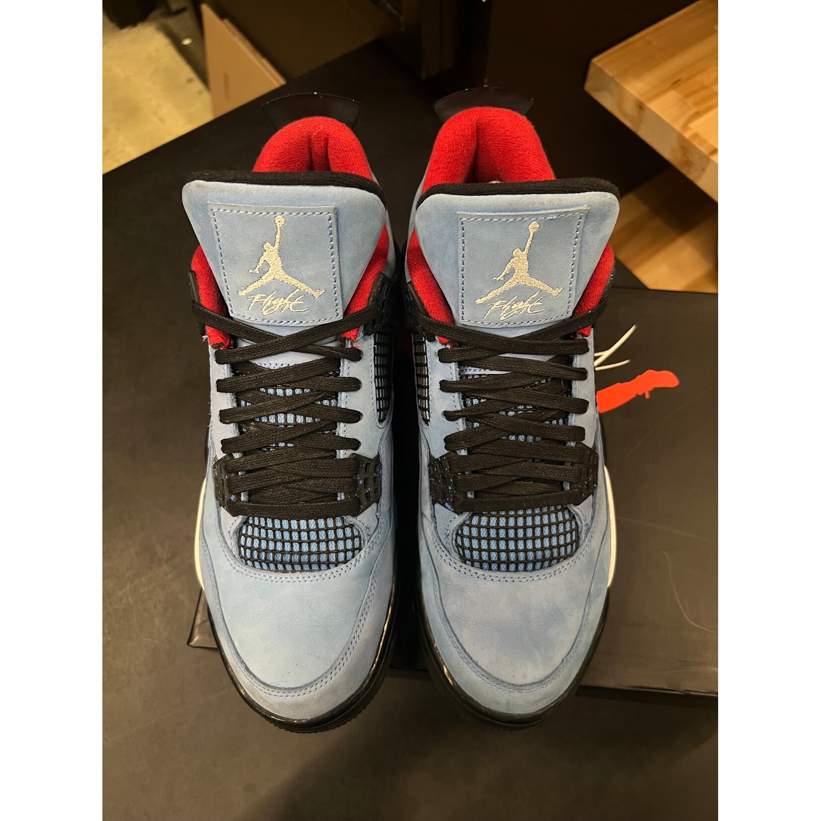 Jordan Jordan 4 Retro Travis Scott Cactus Jack Size 9.5, PREOWNED