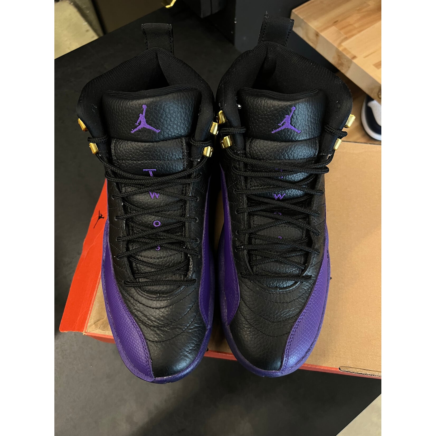 Jordan Jordan 12 Retro Field Purple Size 9, PREOWNED