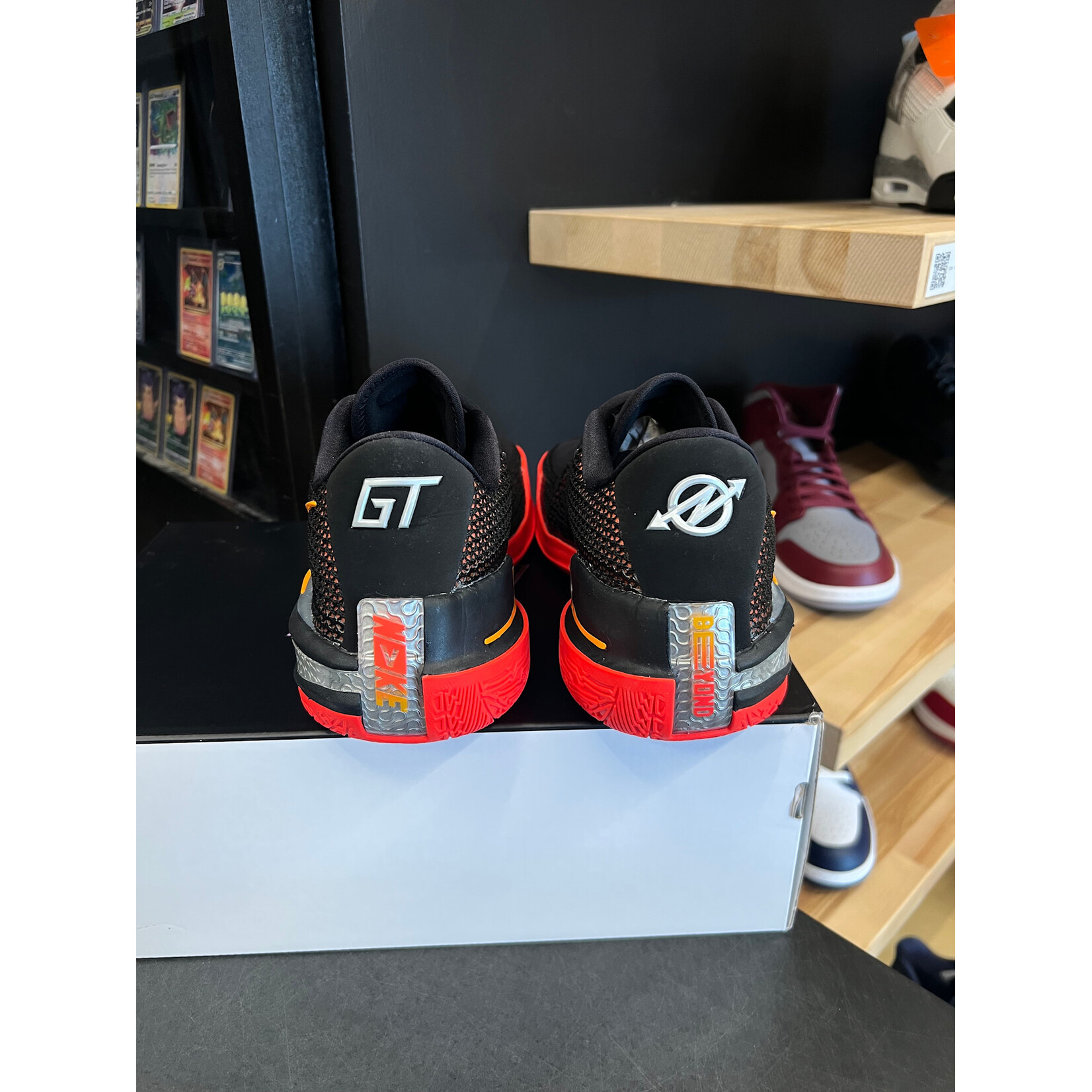 Nike Nike Air Zoom GT Cut Black Bright Crimson Size 11, PREOWNED TRIED ON