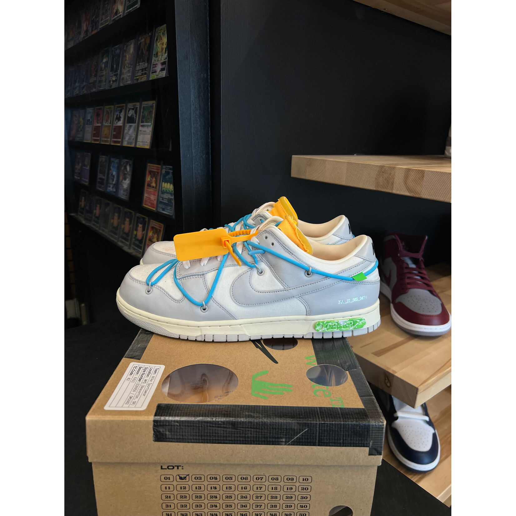 Nike Nike Dunk Low Off-White Lot 2 Size 13, PREOWNED